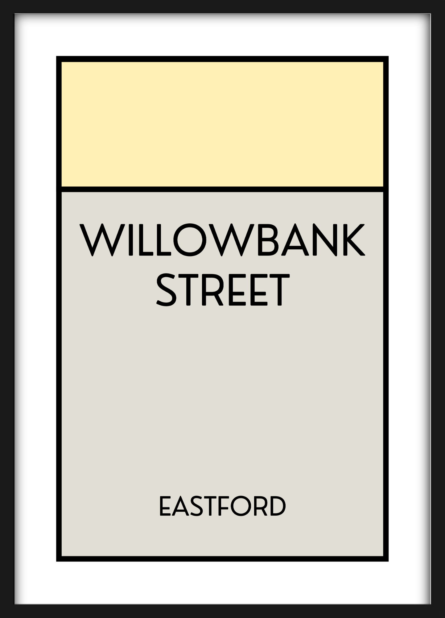 CUSTOM ADDRESS ART - CLASSIC