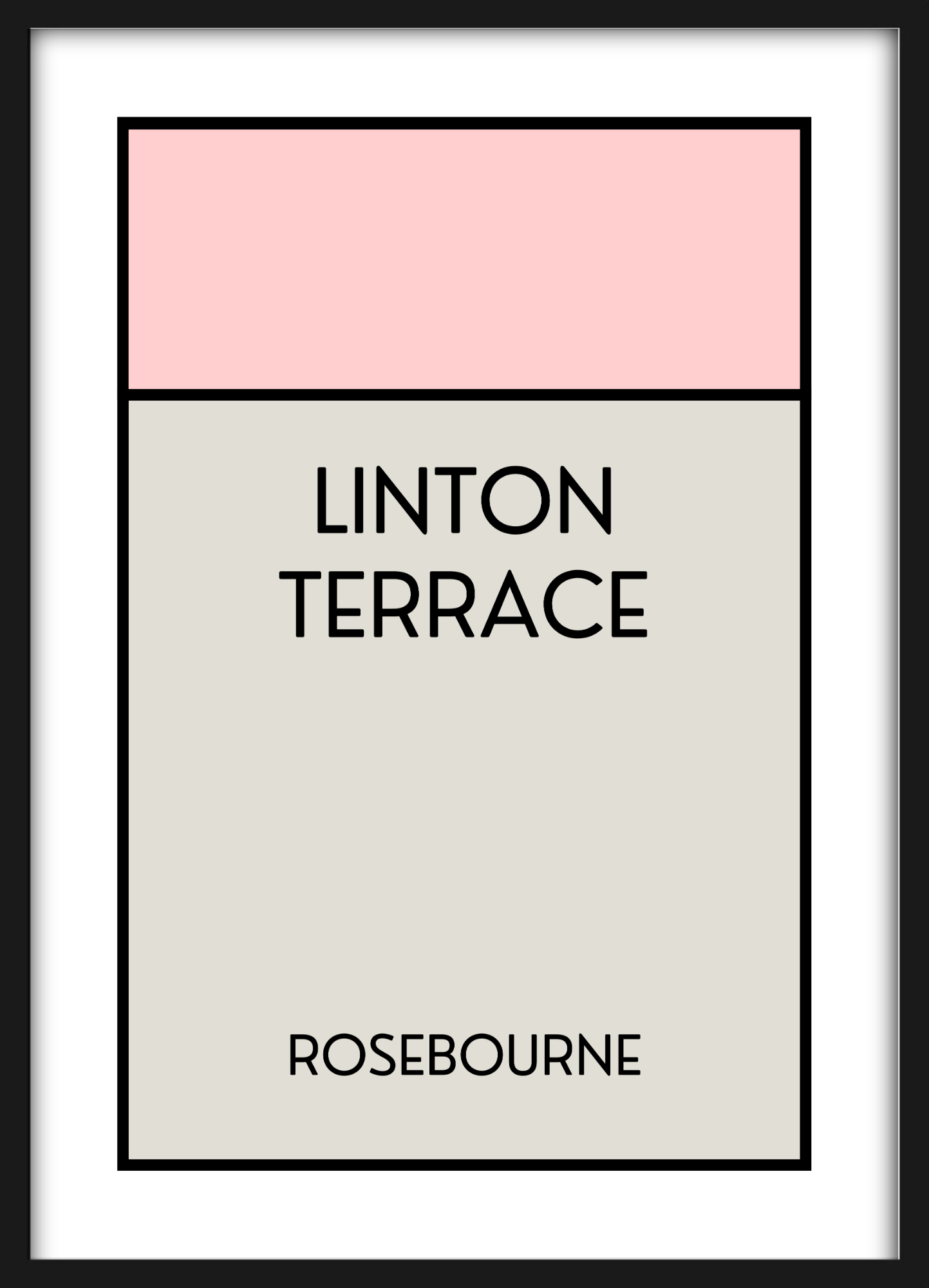 CUSTOM ADDRESS ART - CLASSIC