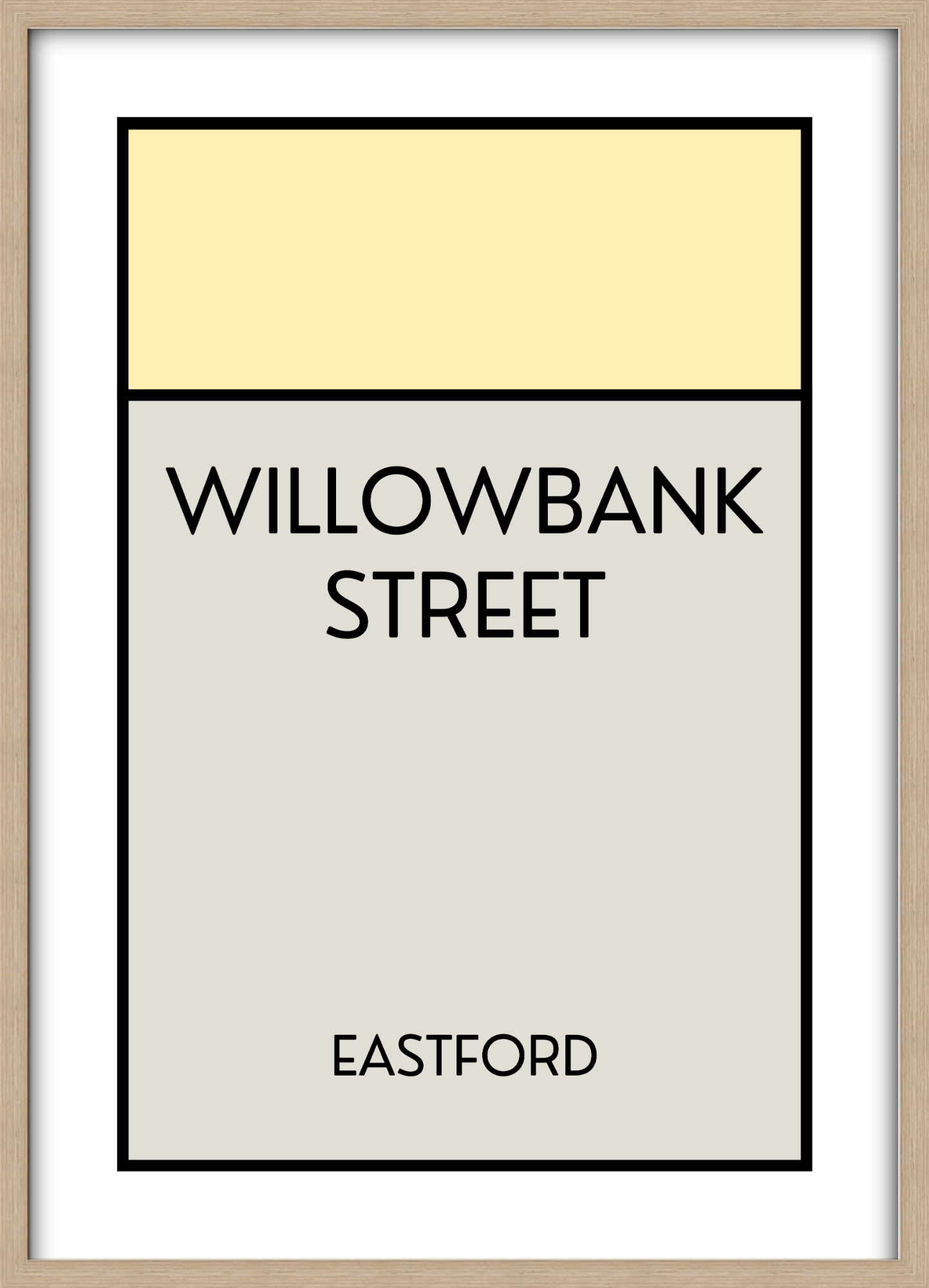 CUSTOM ADDRESS ART - CLASSIC