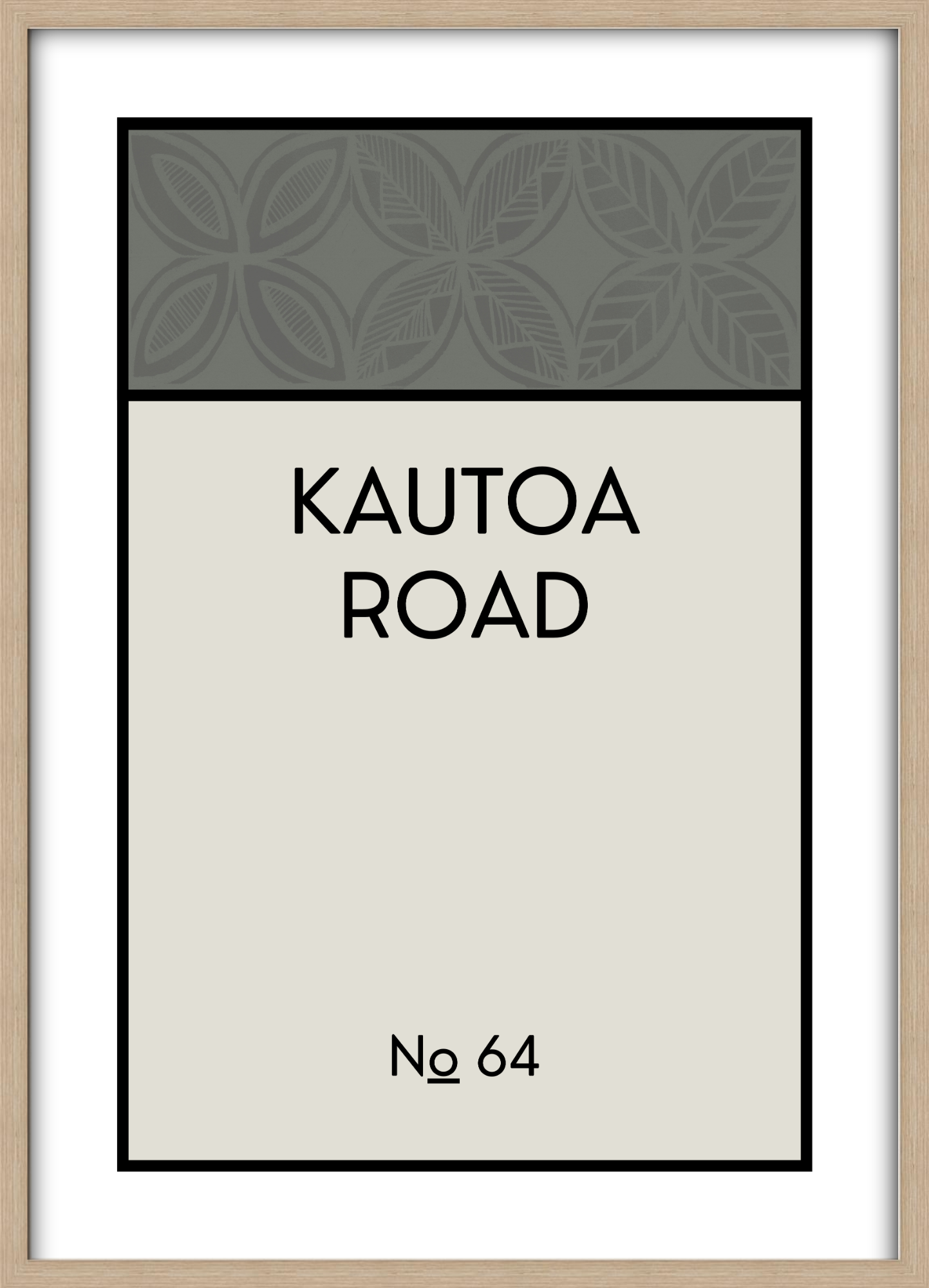 CUSTOM ADDRESS ART - PATTERNED