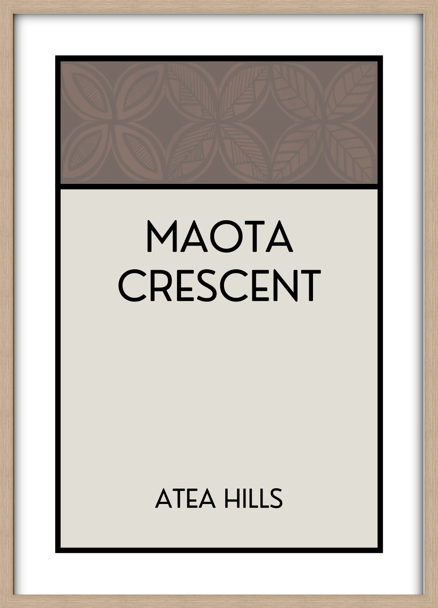 CUSTOM ADDRESS ART - PATTERNED