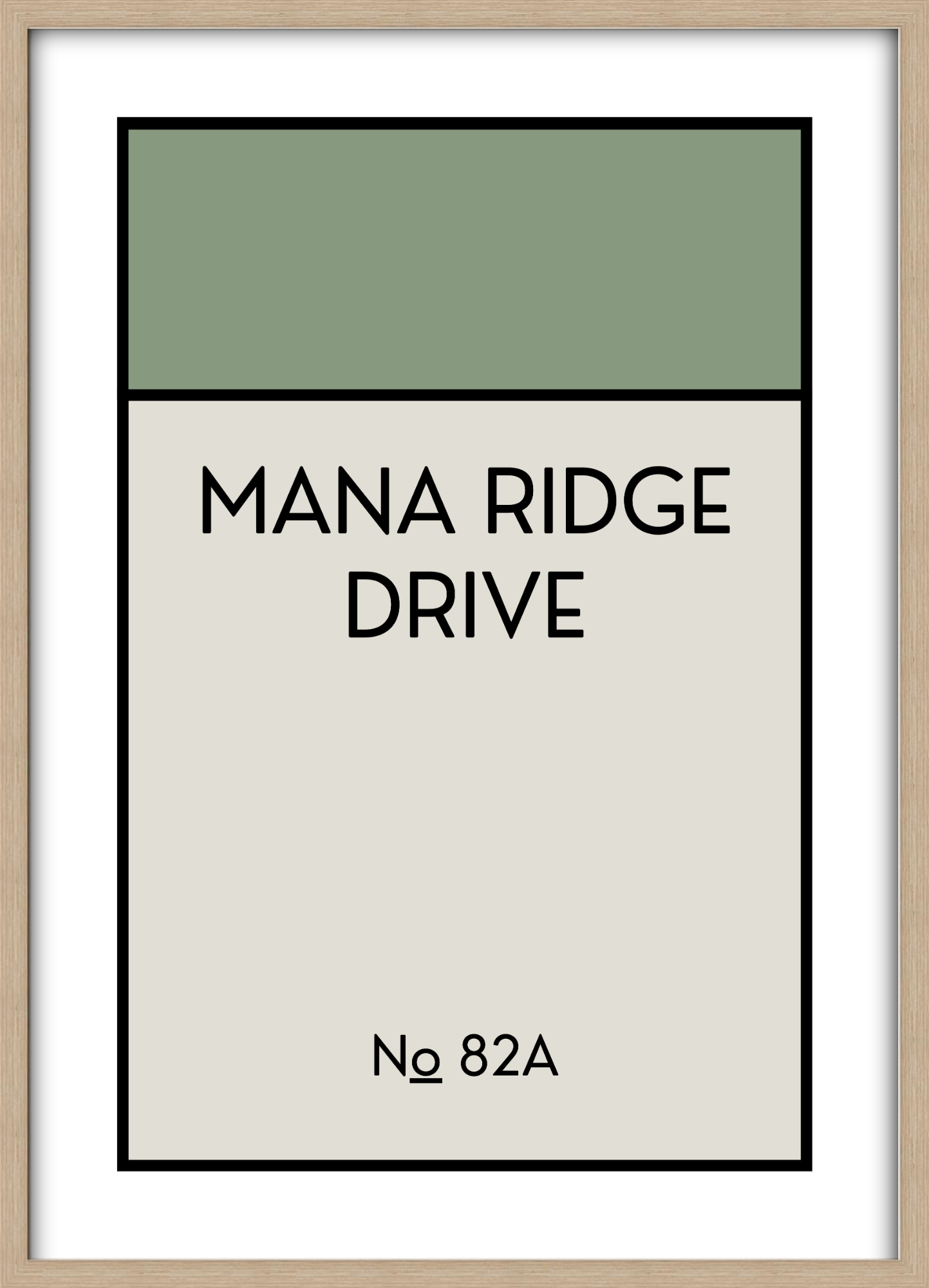 CUSTOM ADDRESS ART - CLASSIC