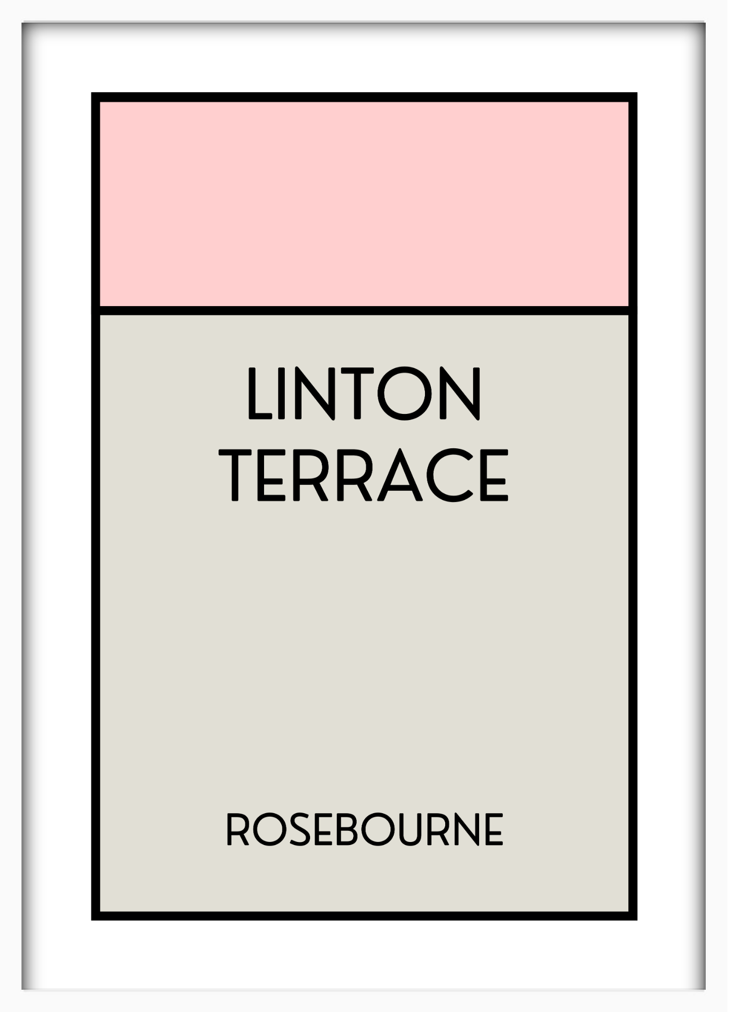 CUSTOM ADDRESS ART - CLASSIC