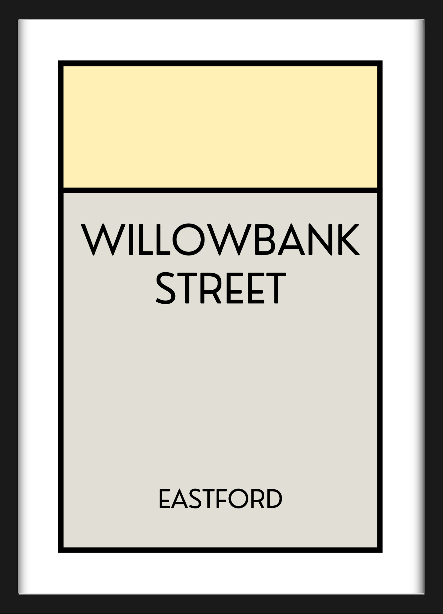 CUSTOM ADDRESS ART - CLASSIC