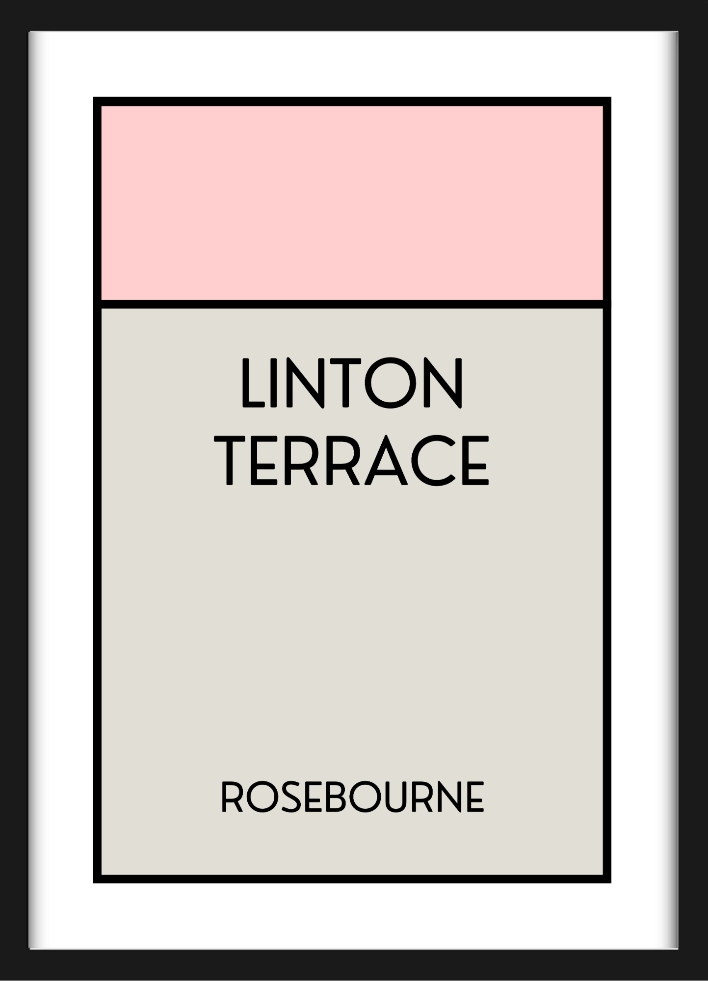 CUSTOM ADDRESS ART - CLASSIC