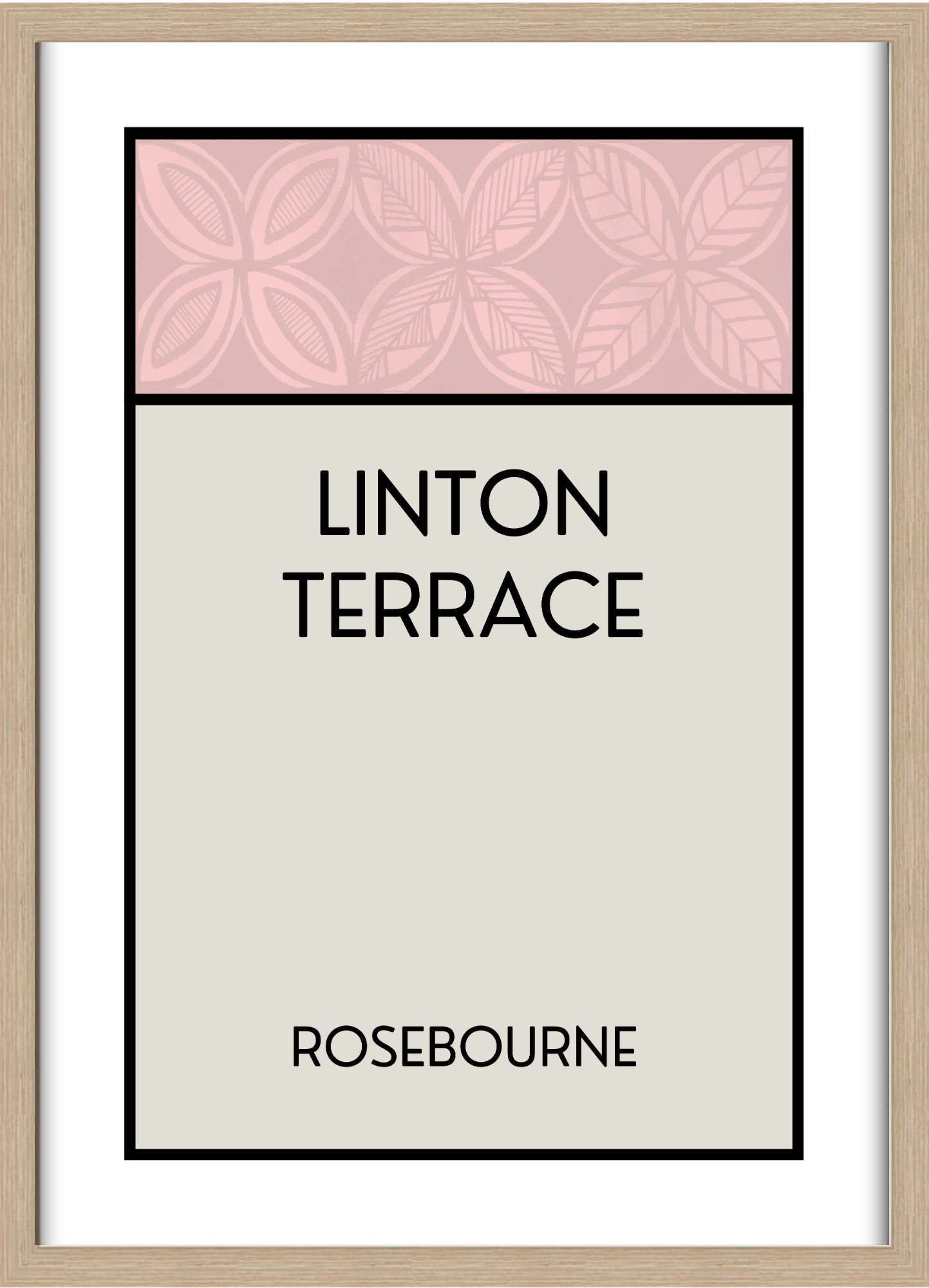 CUSTOM ADDRESS ART - PATTERNED