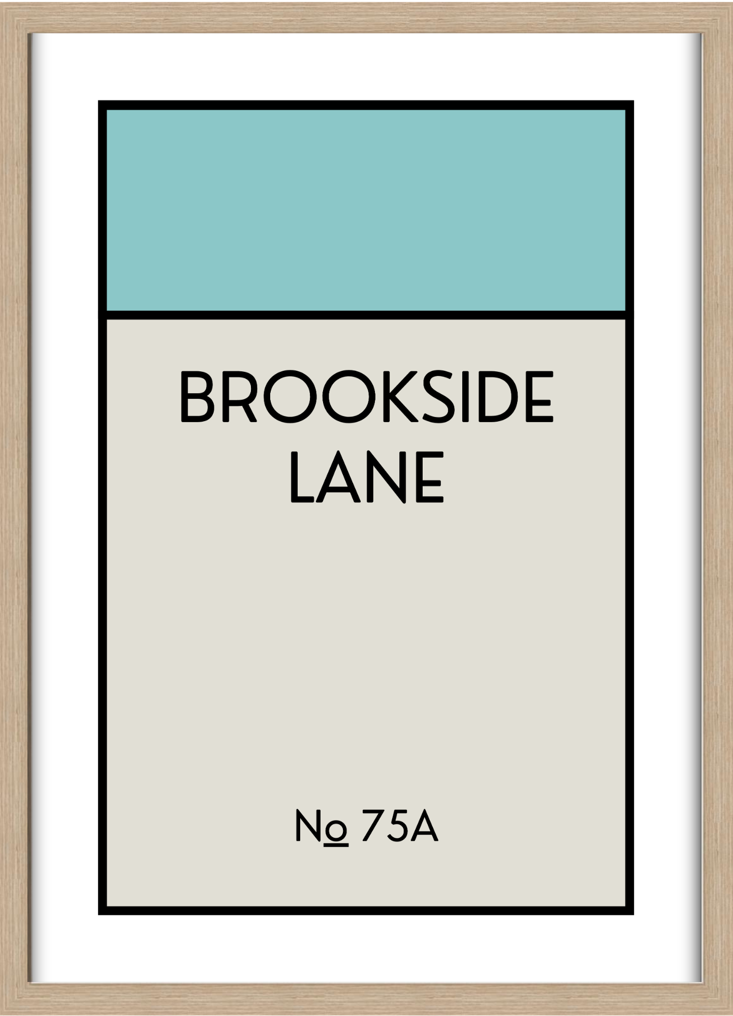 CUSTOM ADDRESS ART - CLASSIC