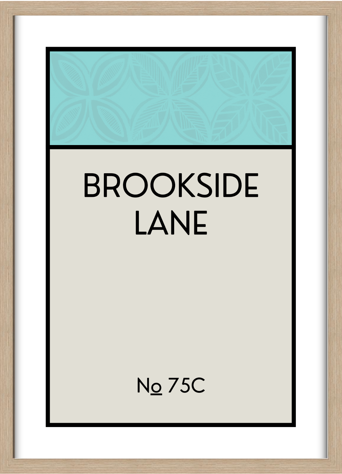 CUSTOM ADDRESS ART - PATTERNED