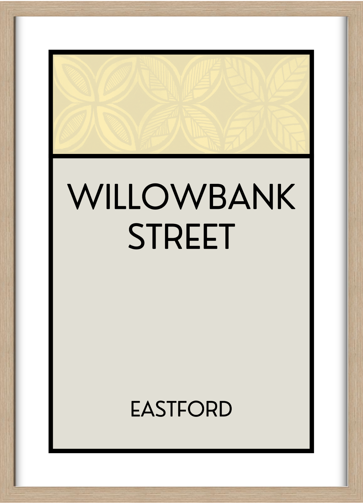 CUSTOM ADDRESS ART - PATTERNED