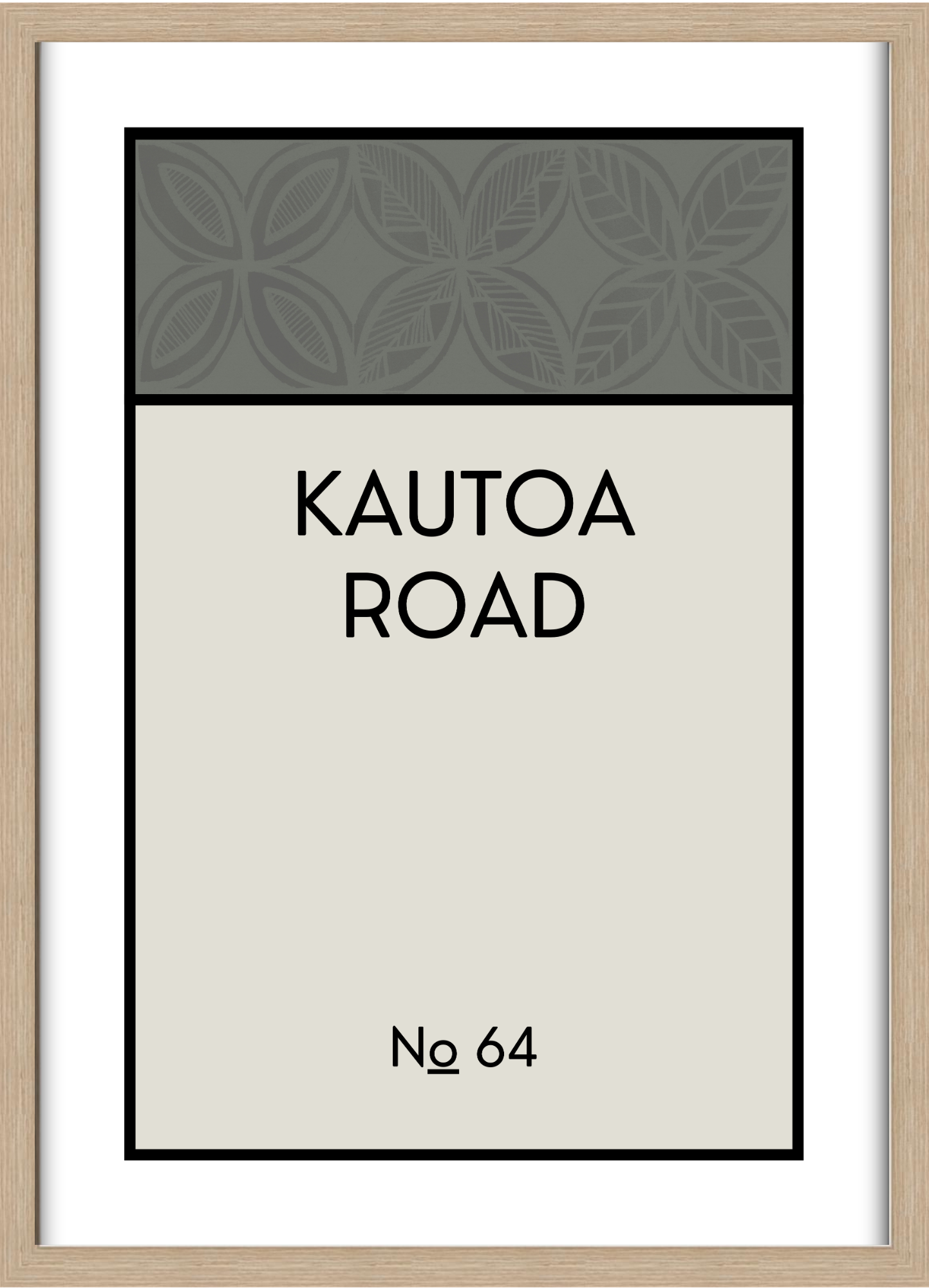 CUSTOM ADDRESS ART - PATTERNED