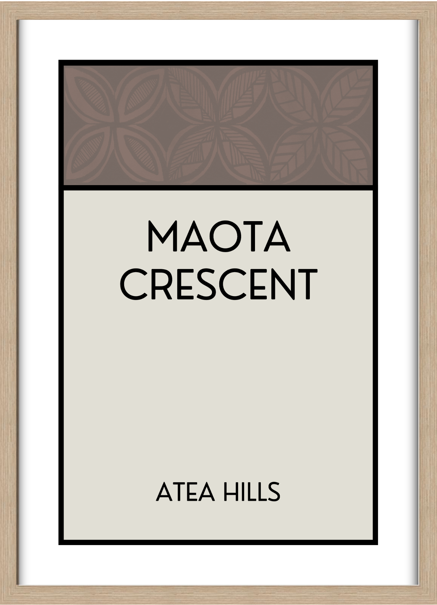 CUSTOM ADDRESS ART - PATTERNED