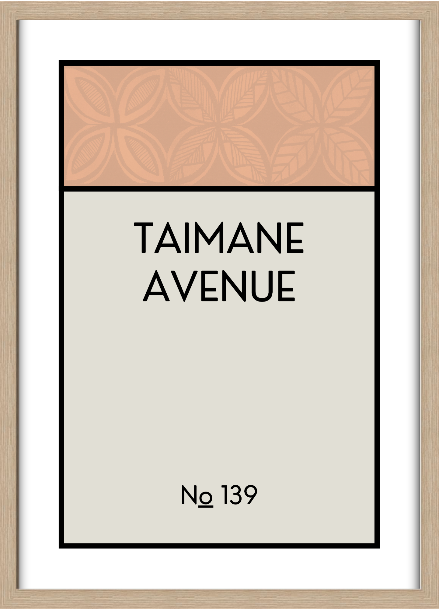 CUSTOM ADDRESS ART - PATTERNED