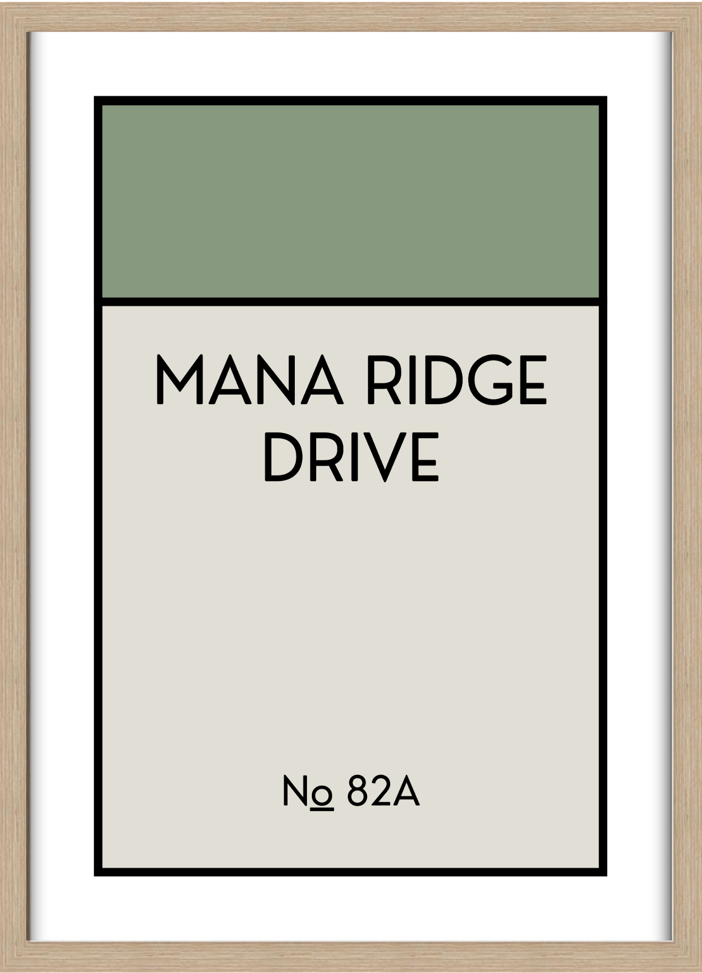 CUSTOM ADDRESS ART - CLASSIC