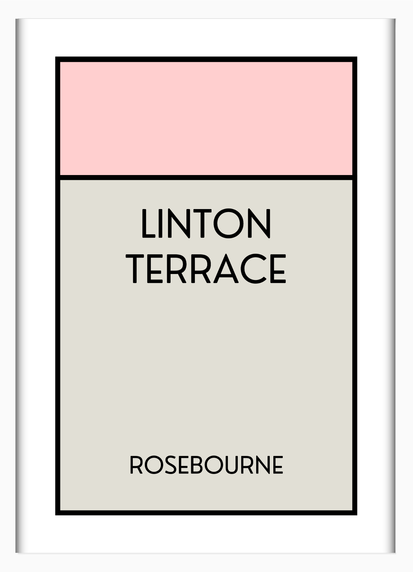 CUSTOM ADDRESS ART - CLASSIC