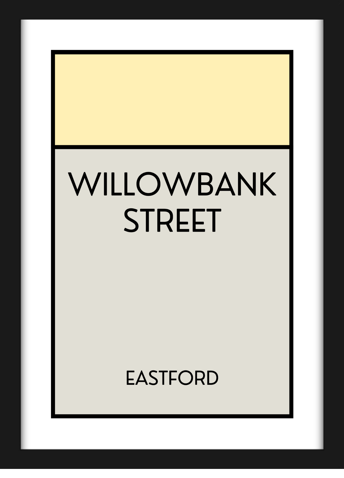 CUSTOM ADDRESS ART - CLASSIC