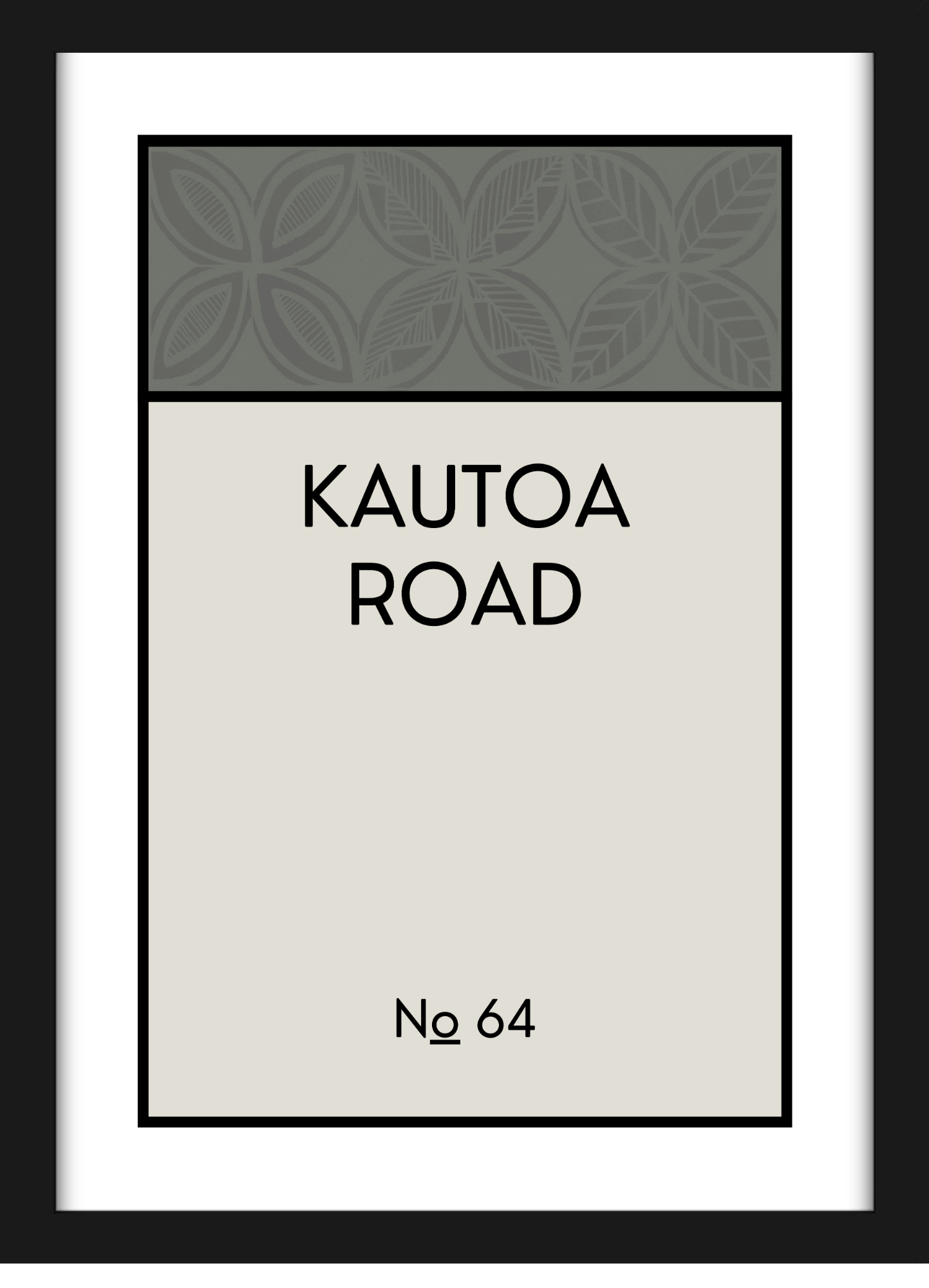 CUSTOM ADDRESS ART - PATTERNED