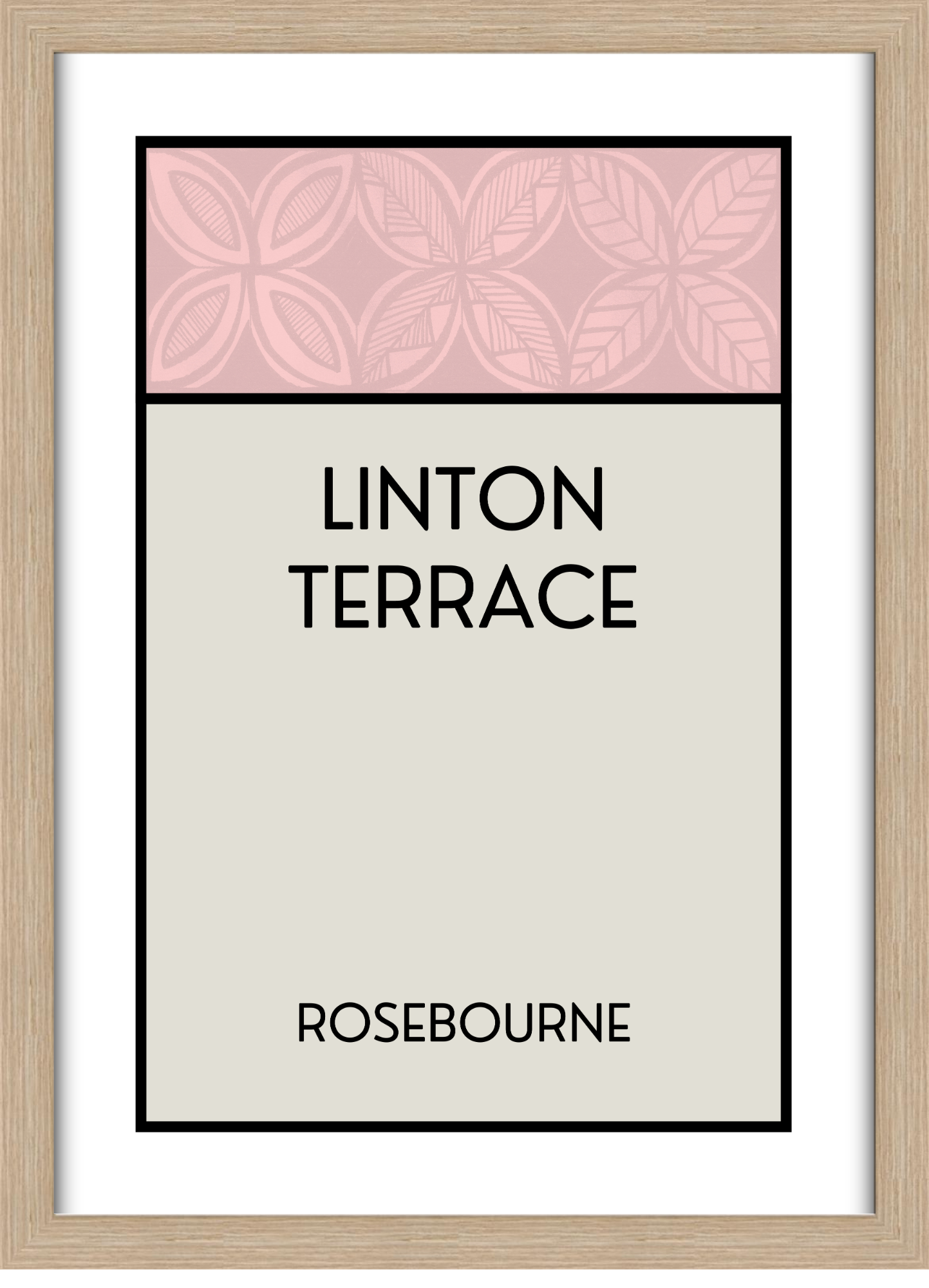 CUSTOM ADDRESS ART - PATTERNED