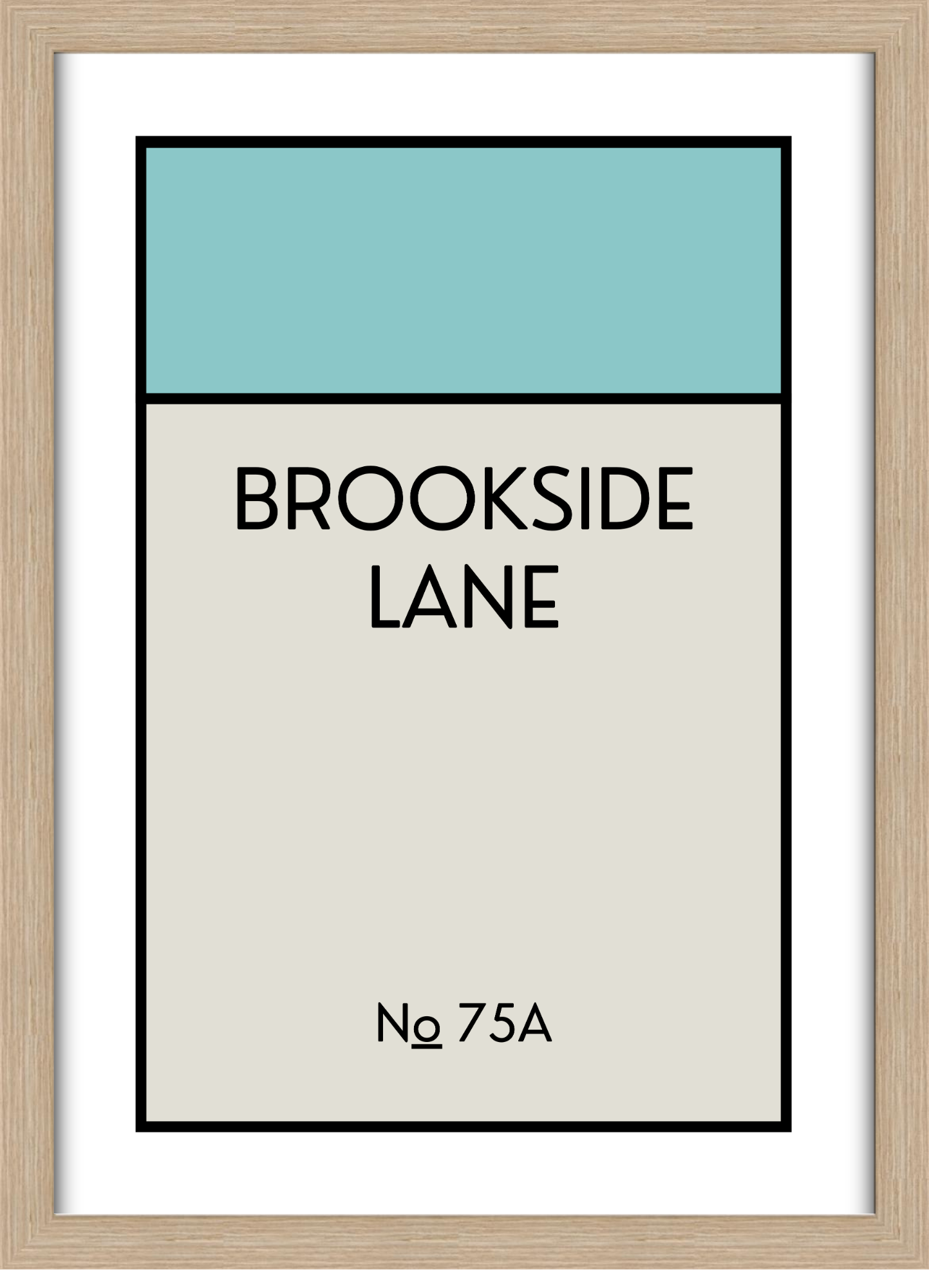 CUSTOM ADDRESS ART - CLASSIC