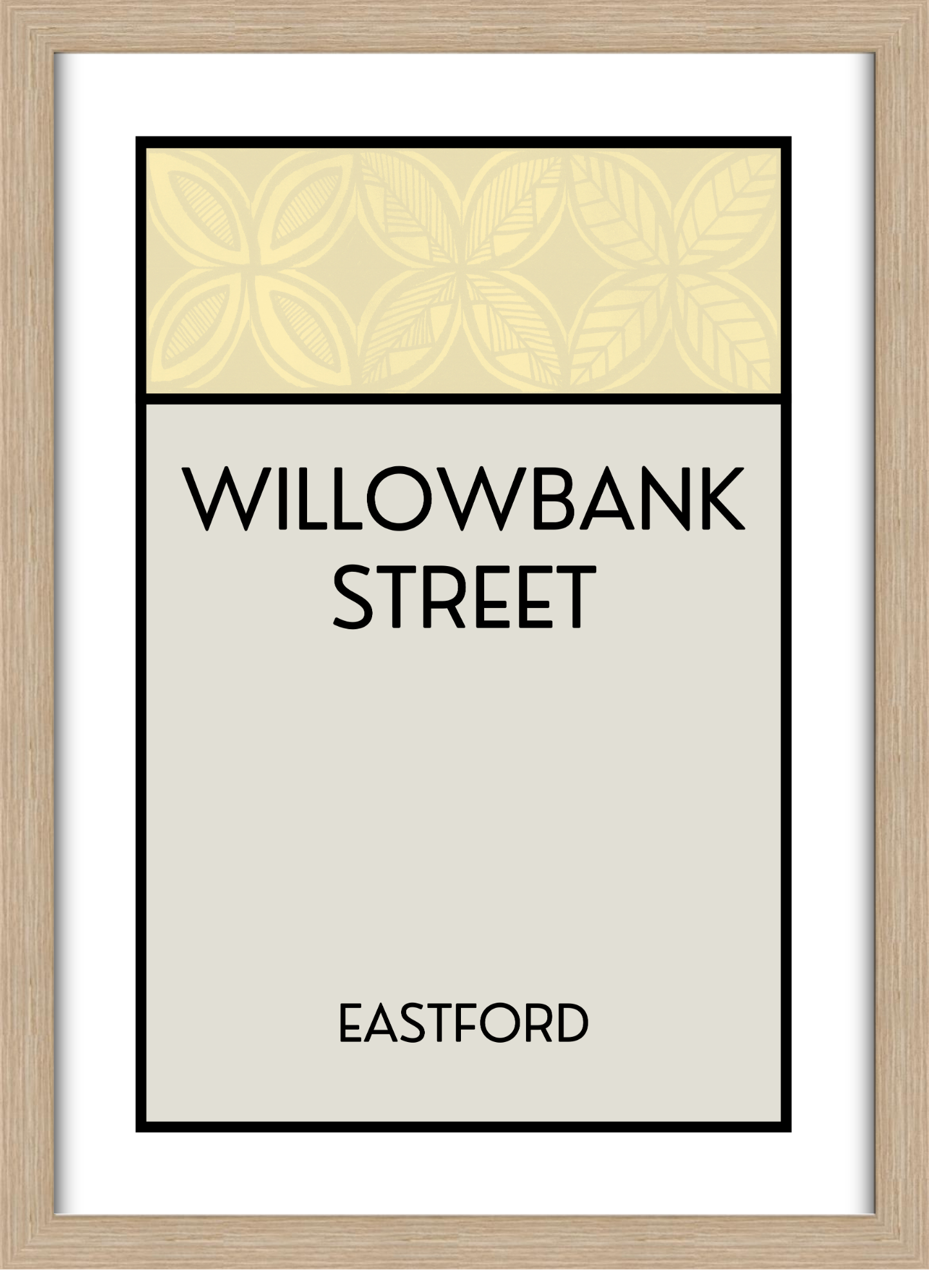 CUSTOM ADDRESS ART - PATTERNED