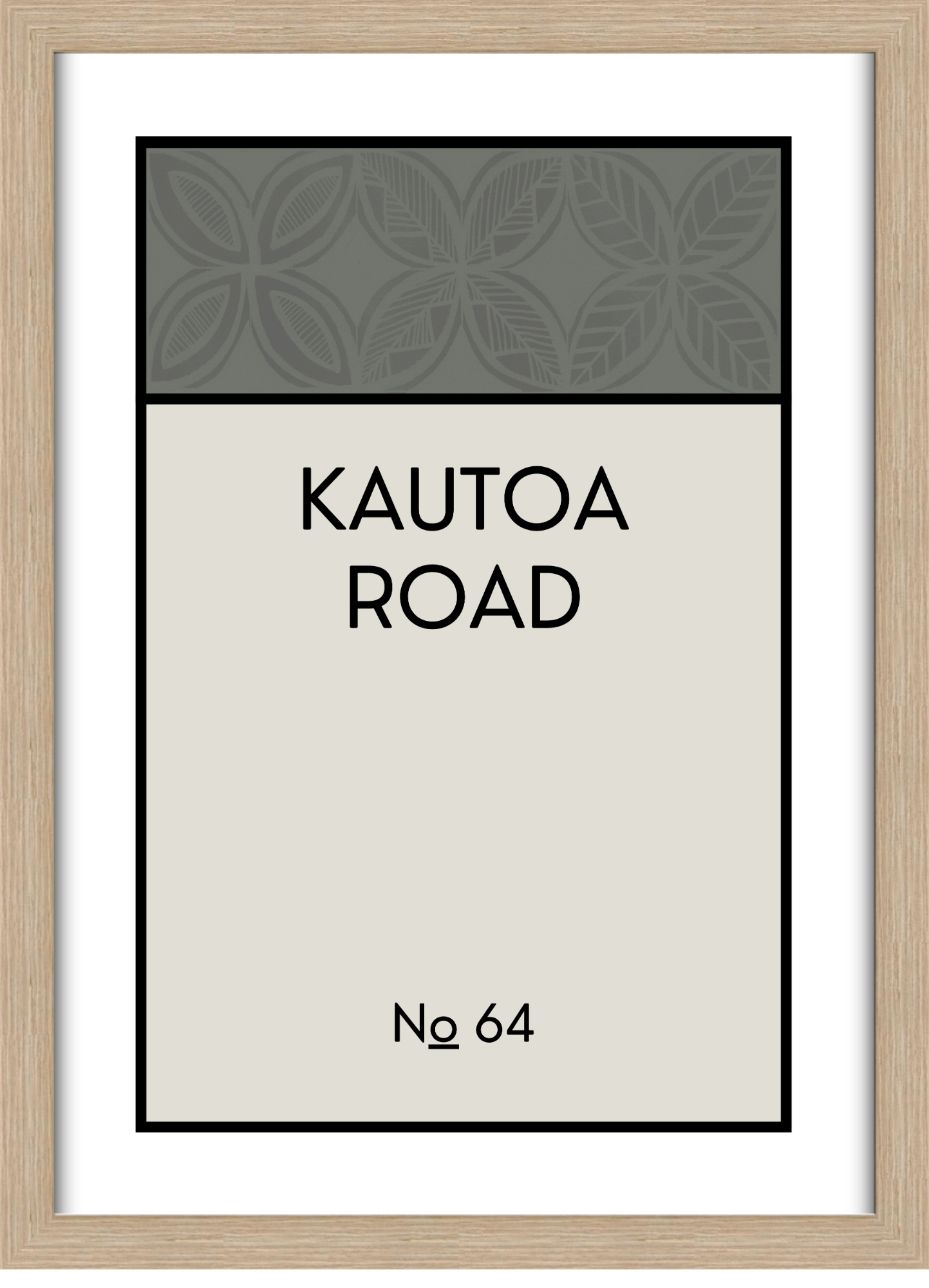 CUSTOM ADDRESS ART - PATTERNED