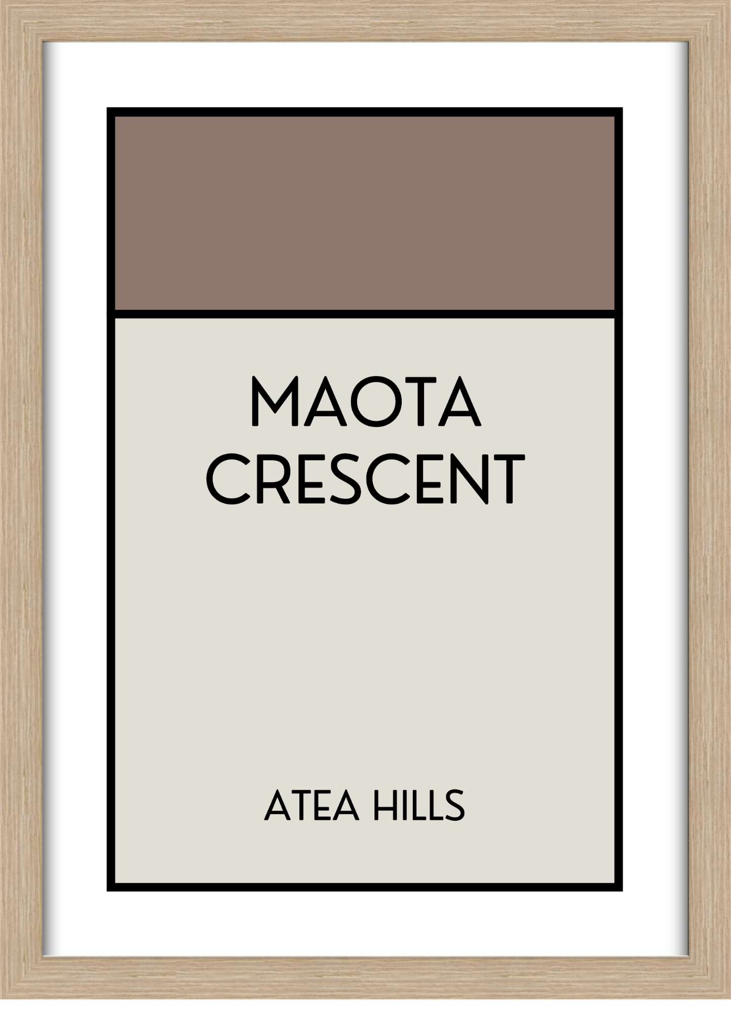 CUSTOM ADDRESS ART - CLASSIC