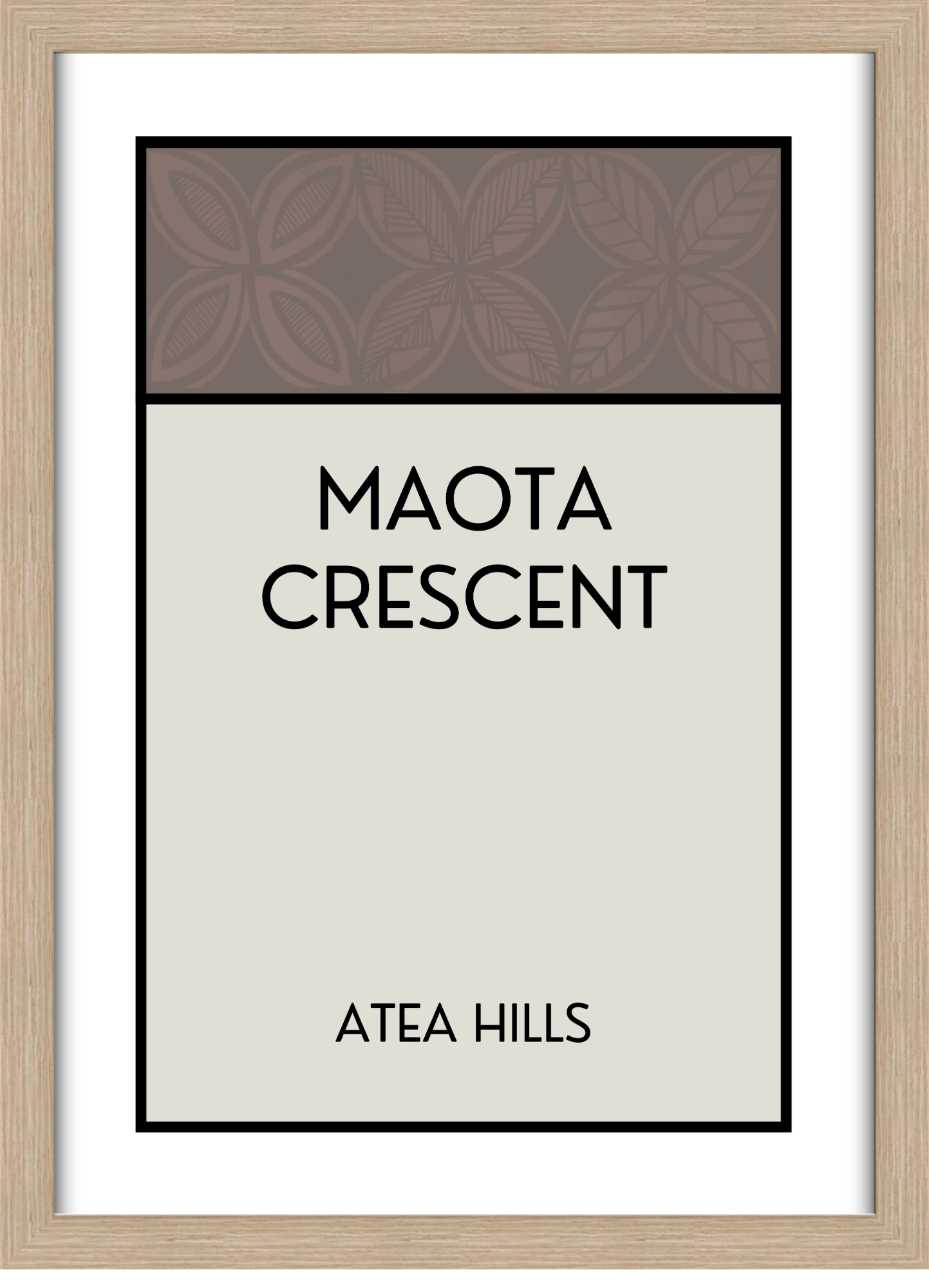 CUSTOM ADDRESS ART - PATTERNED