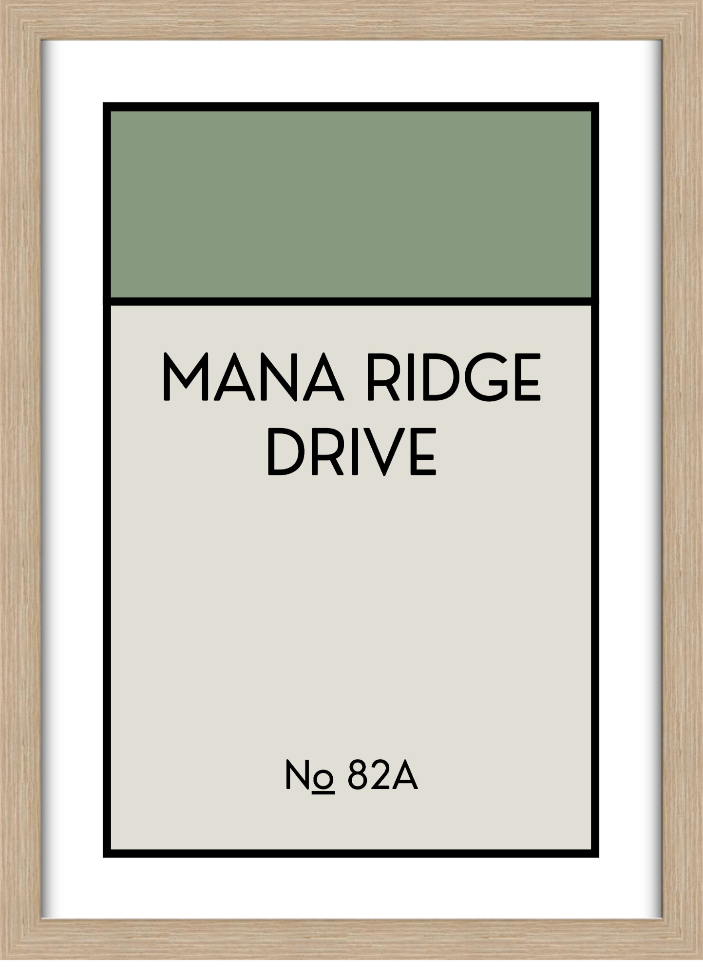 CUSTOM ADDRESS ART - CLASSIC