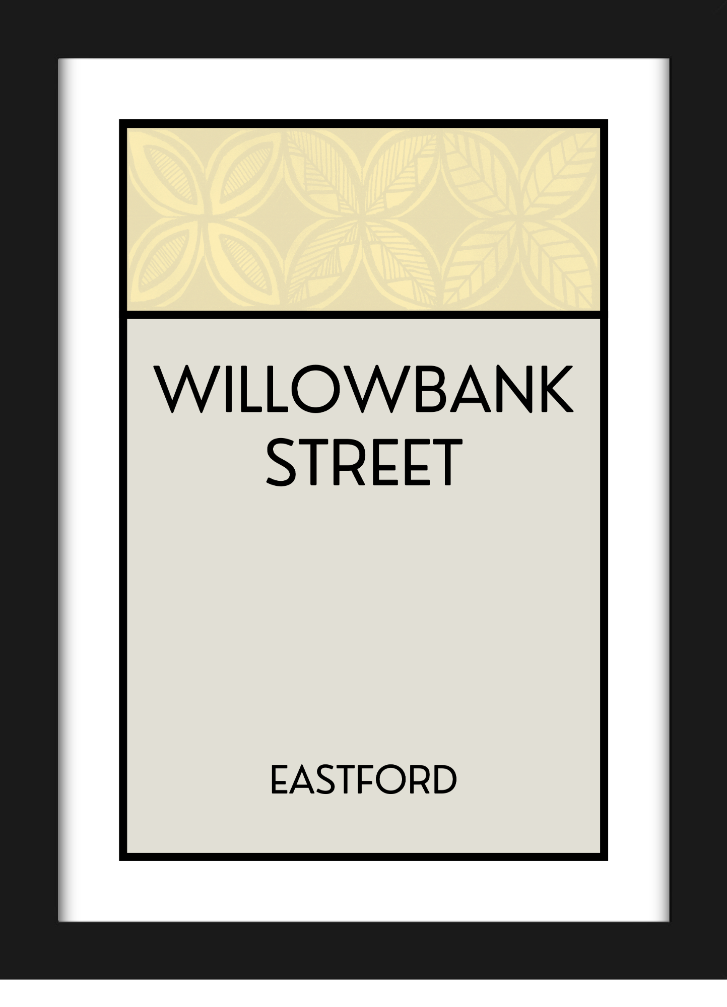 CUSTOM ADDRESS ART - PATTERNED