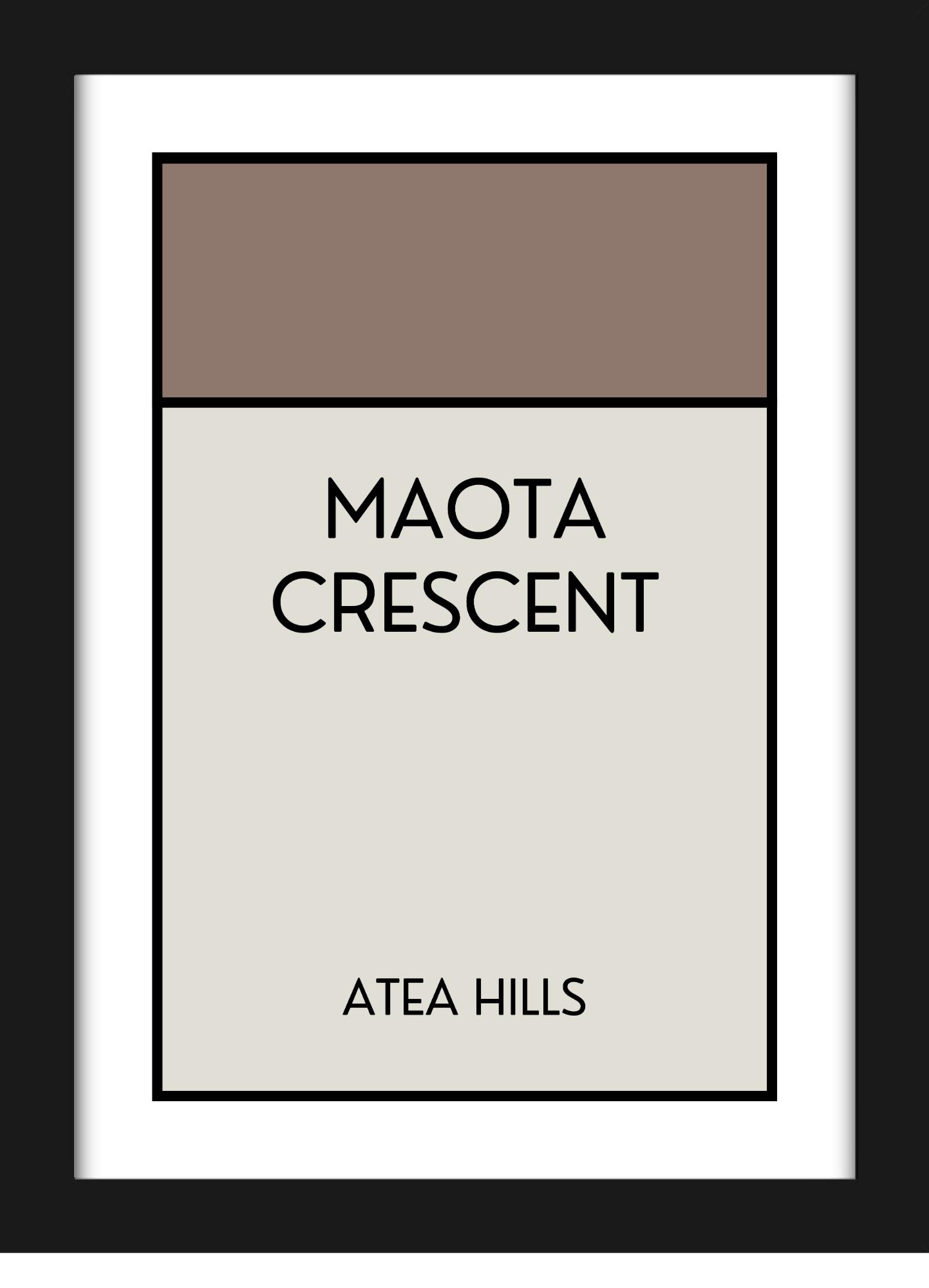 CUSTOM ADDRESS ART - CLASSIC