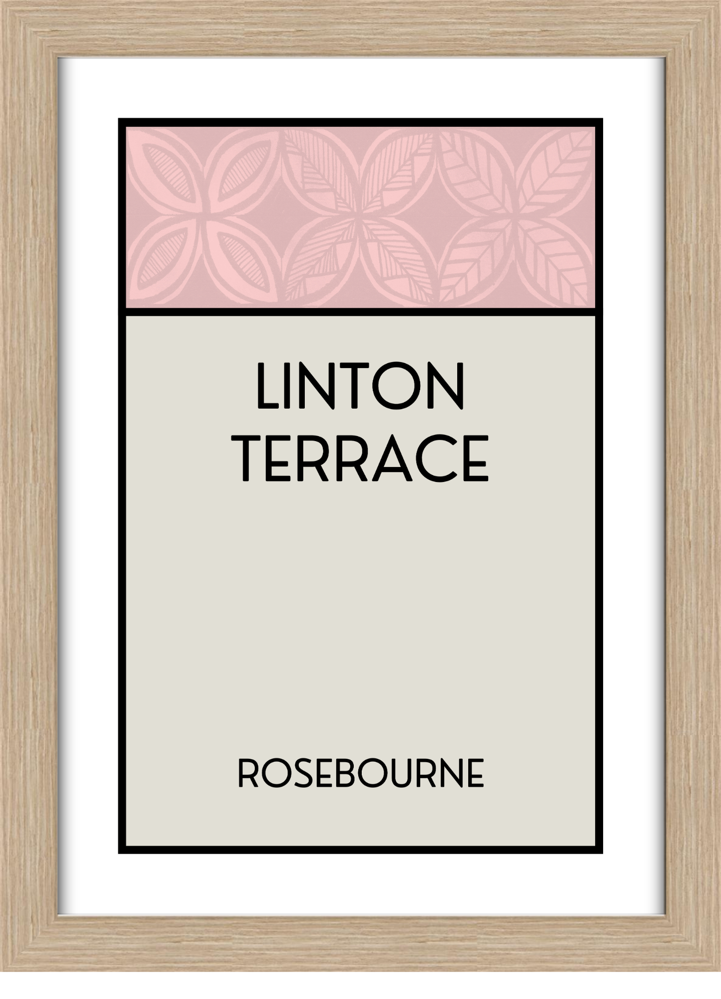 CUSTOM ADDRESS ART - PATTERNED