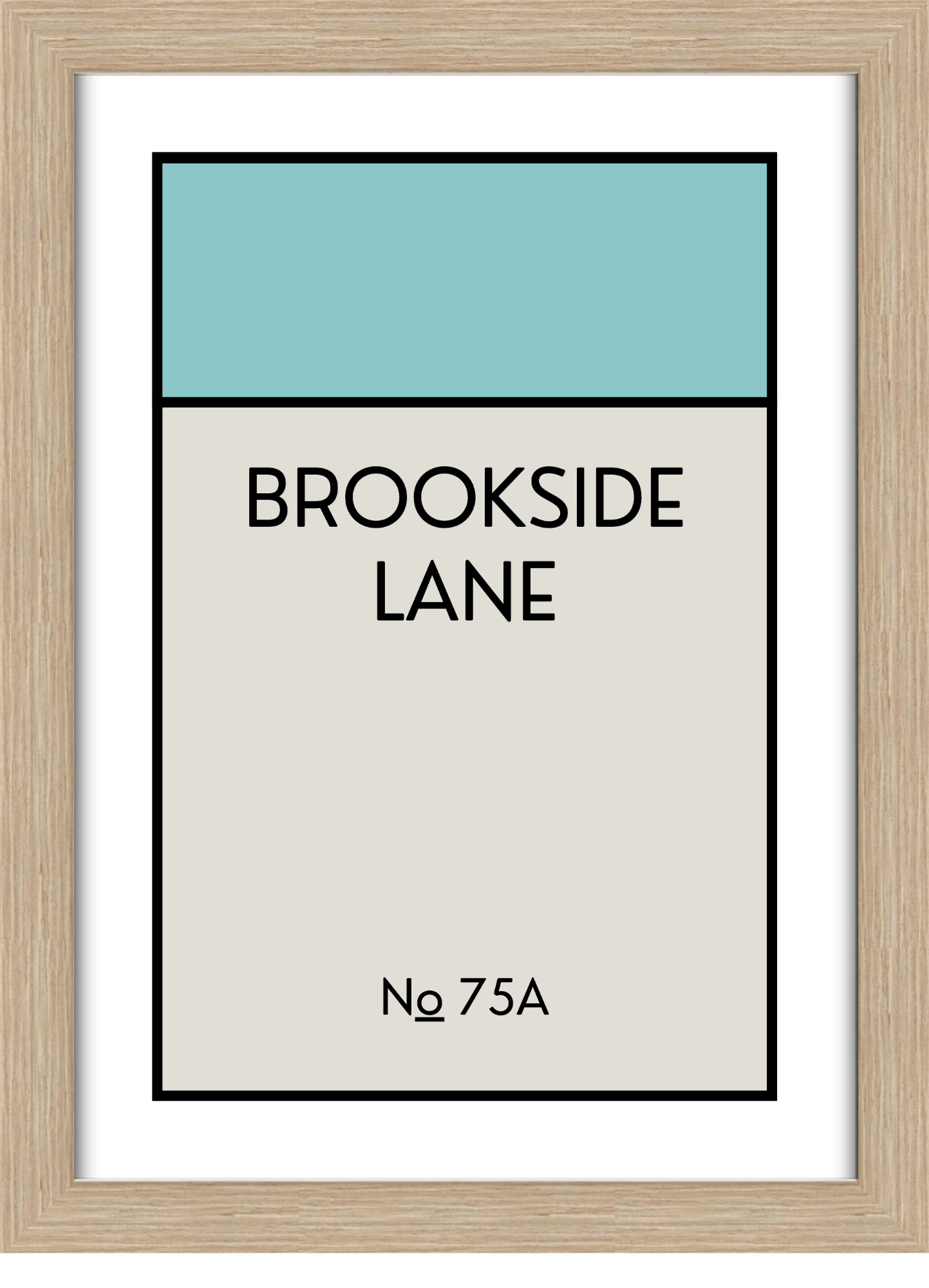 CUSTOM ADDRESS ART - CLASSIC