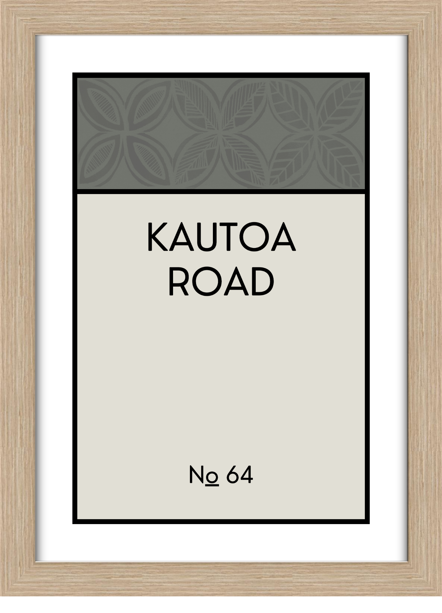 CUSTOM ADDRESS ART - PATTERNED