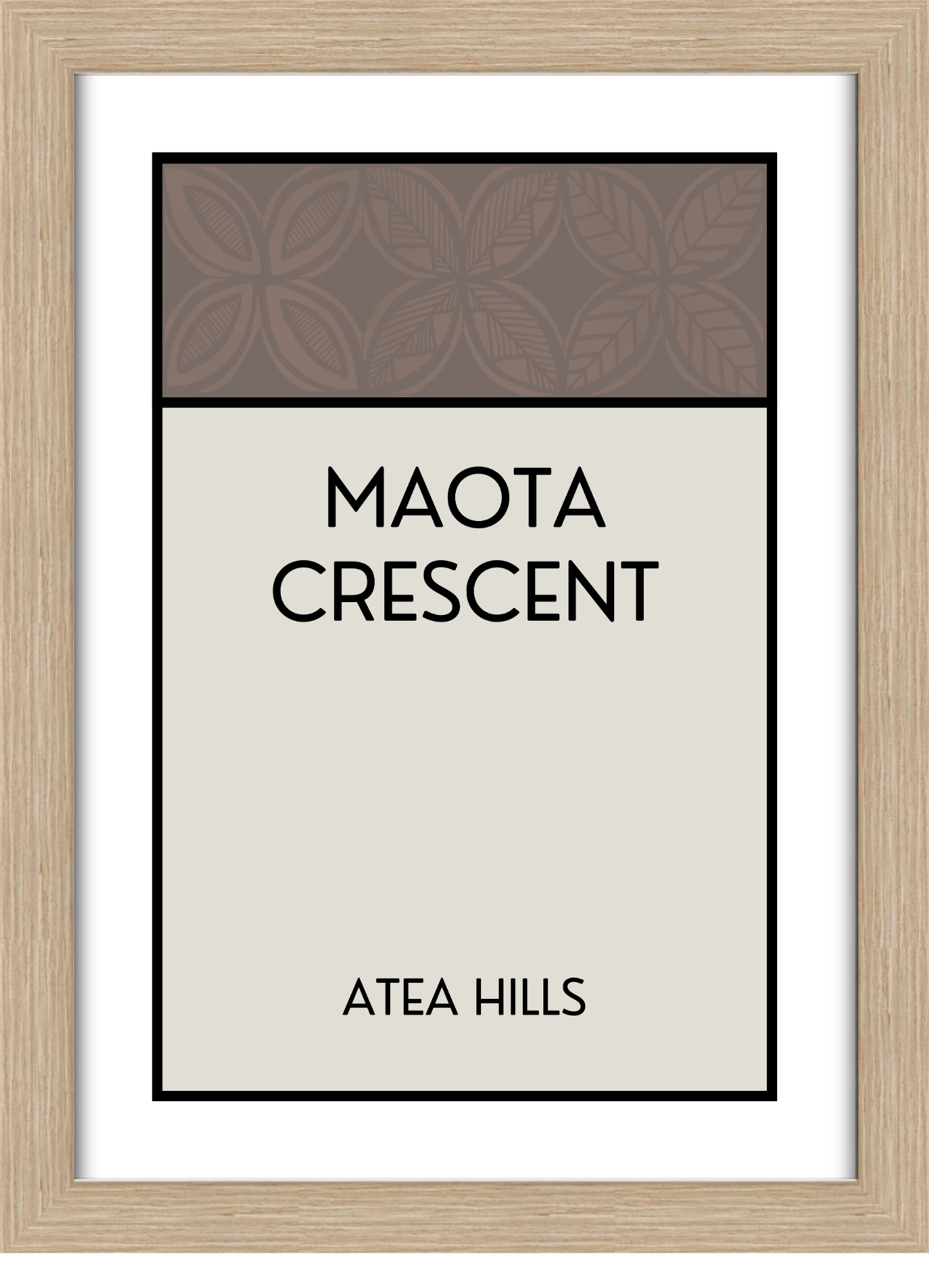 CUSTOM ADDRESS ART - PATTERNED