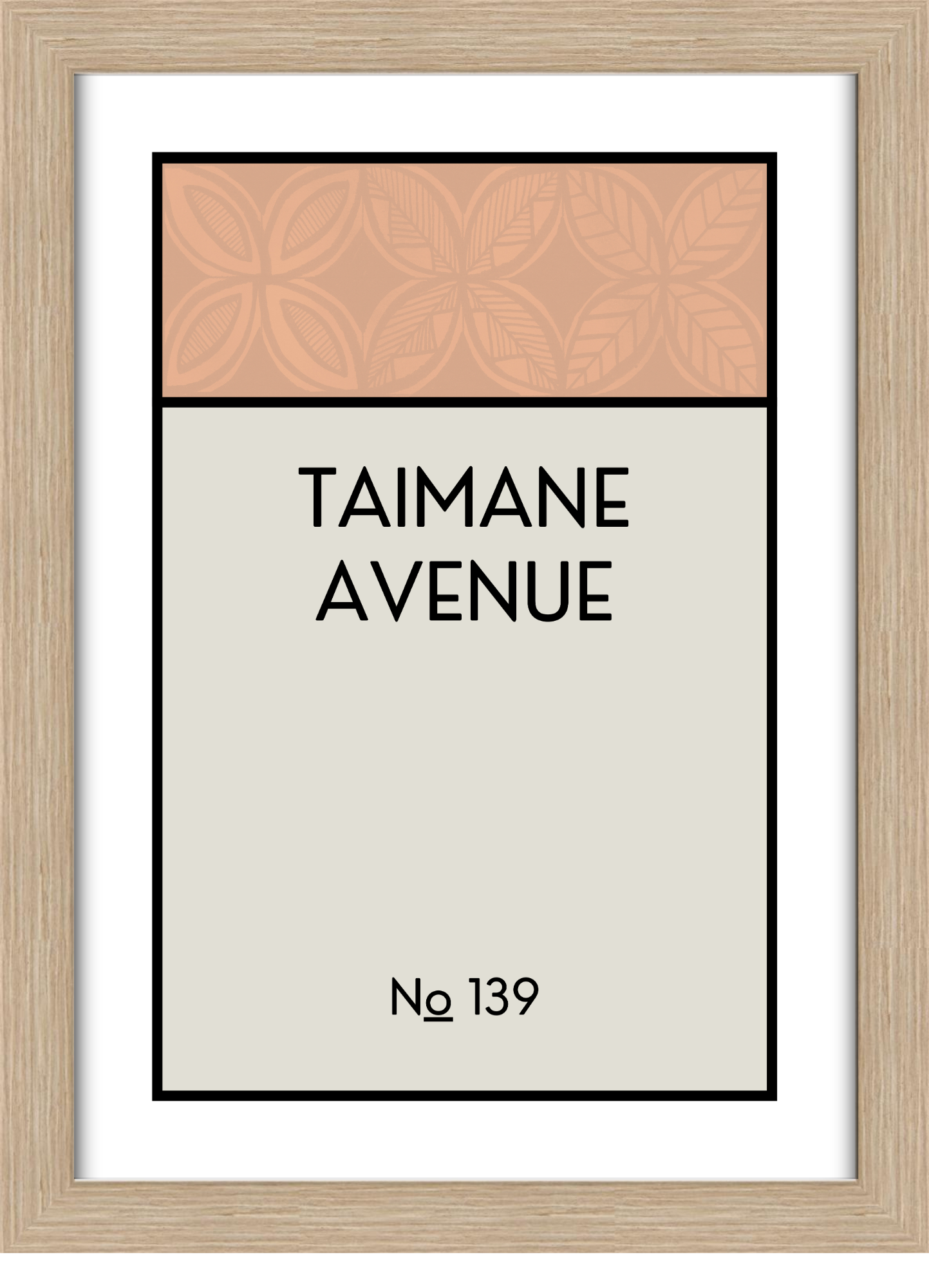 CUSTOM ADDRESS ART - PATTERNED