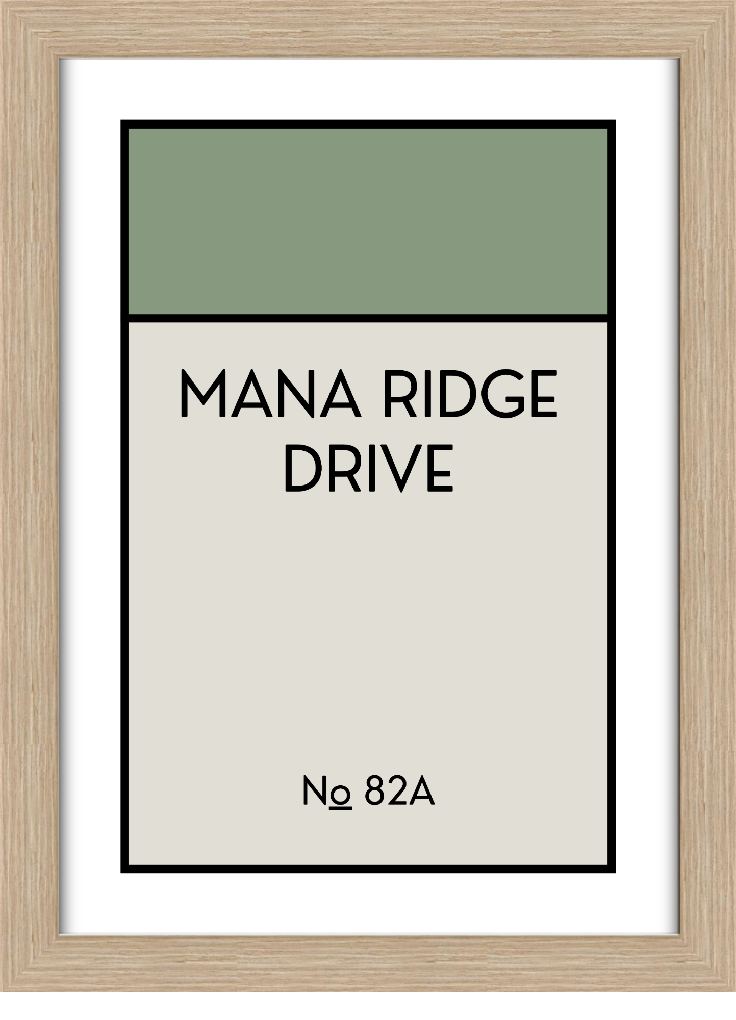 CUSTOM ADDRESS ART - CLASSIC