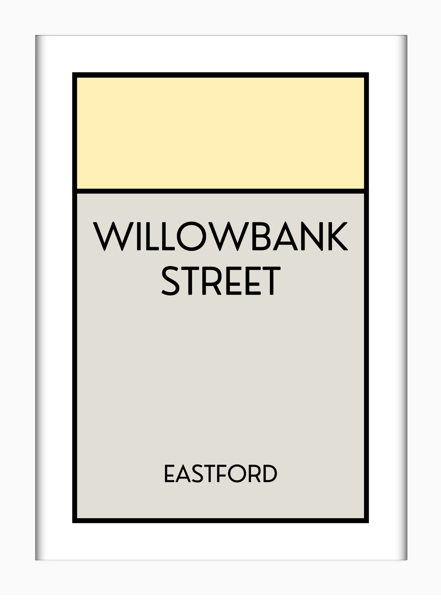 CUSTOM ADDRESS ART - CLASSIC