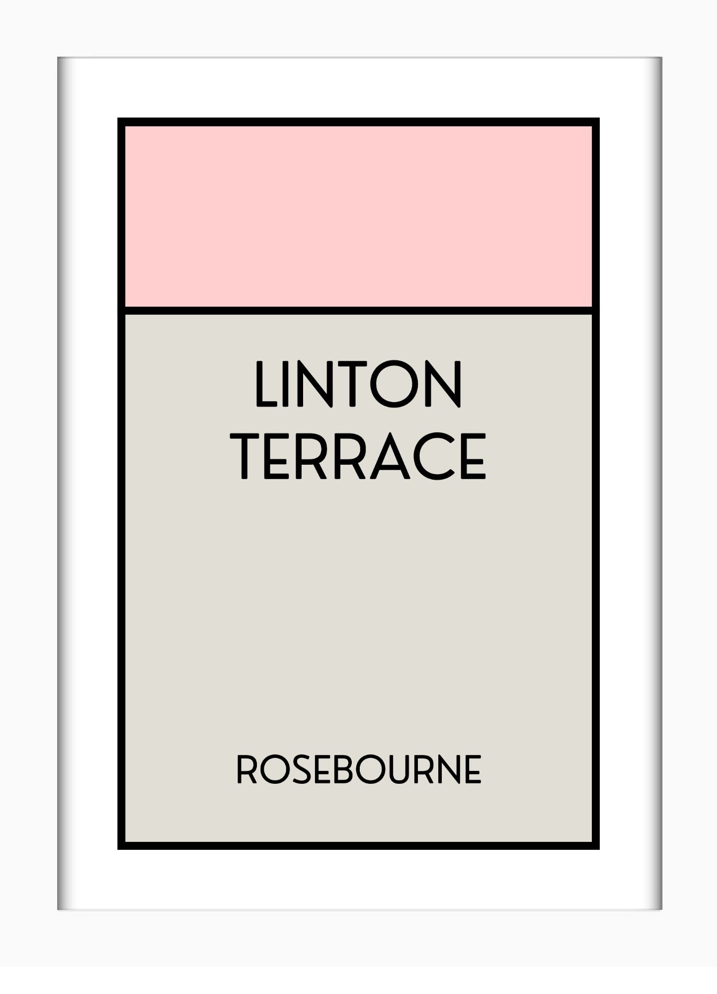 CUSTOM ADDRESS ART - CLASSIC