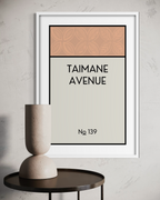 CUSTOM ADDRESS ART - PATTERNED