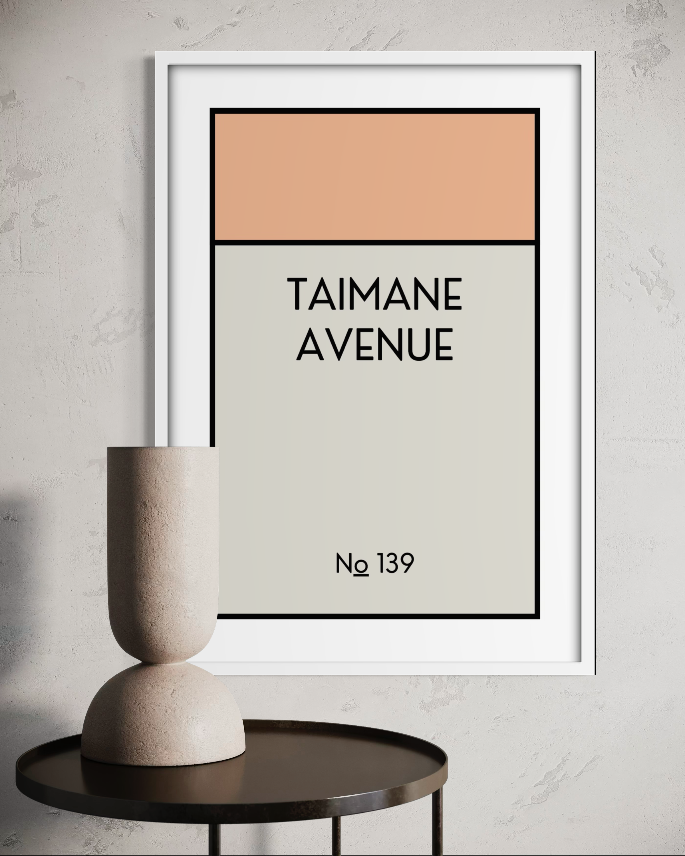 CUSTOM ADDRESS ART - CLASSIC