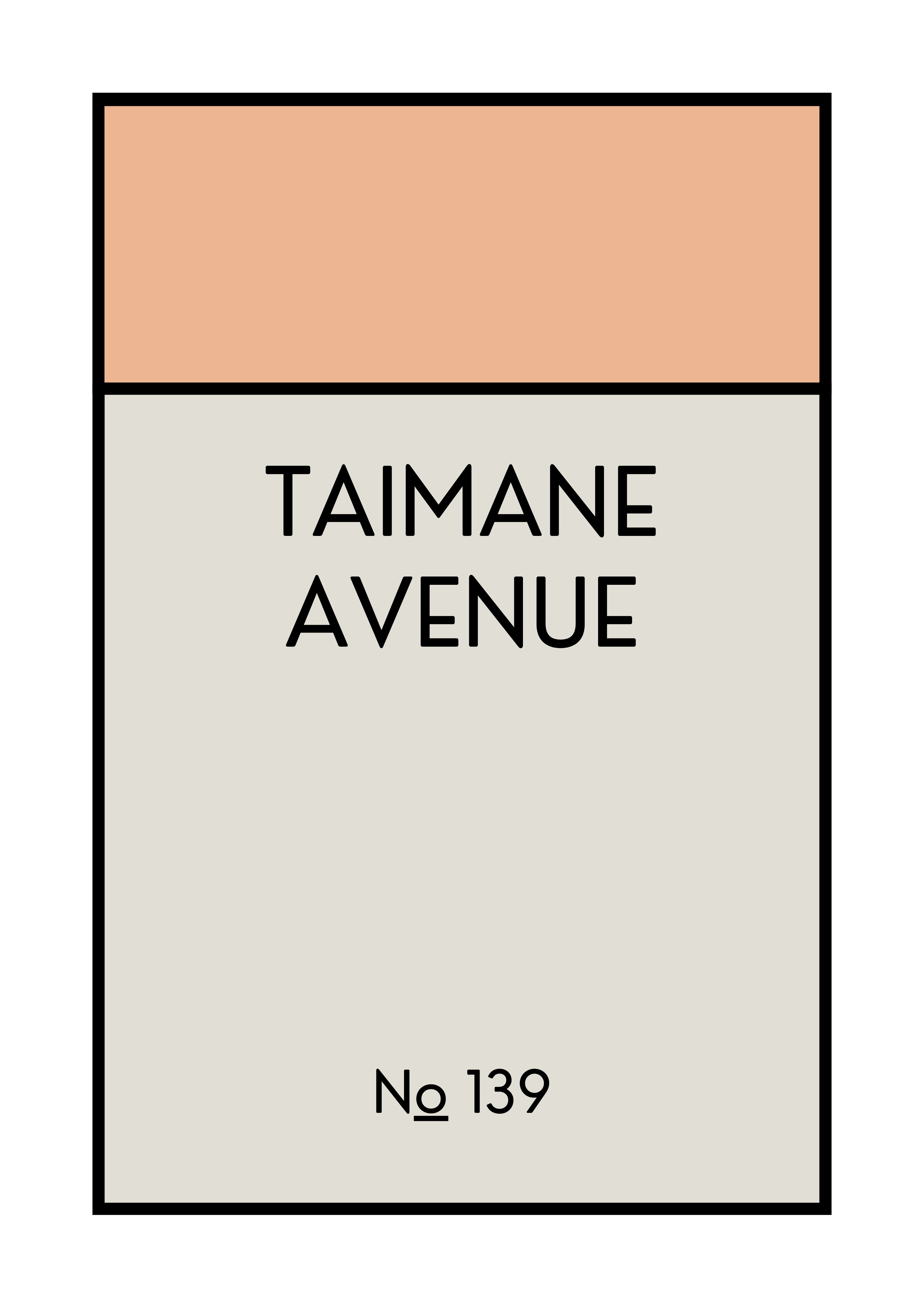 CUSTOM ADDRESS ART