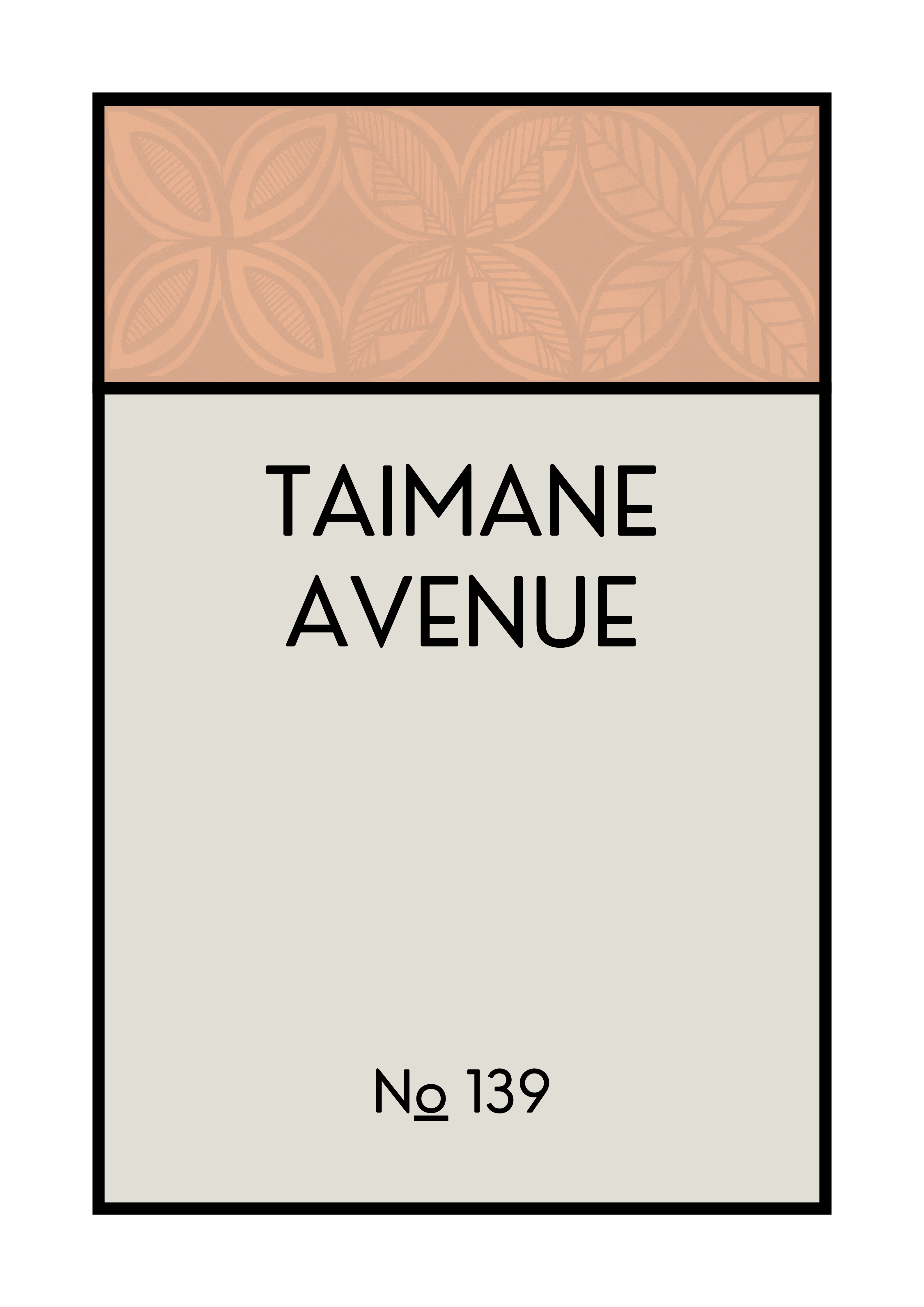 CUSTOM ADDRESS ART