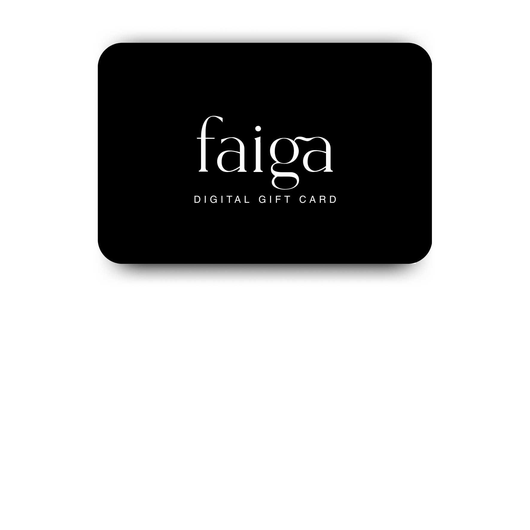 DIGITAL GIFT CARD