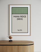 CUSTOM ADDRESS ART - PATTERNED