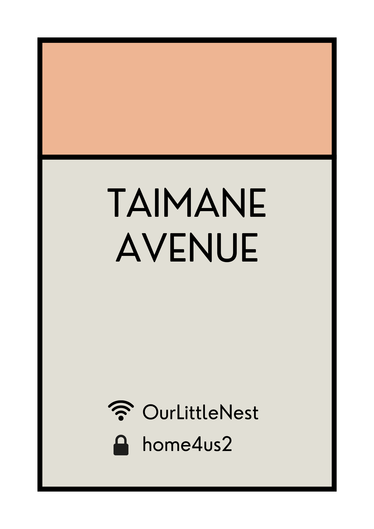 CUSTOM WIFI ADDRESS ART