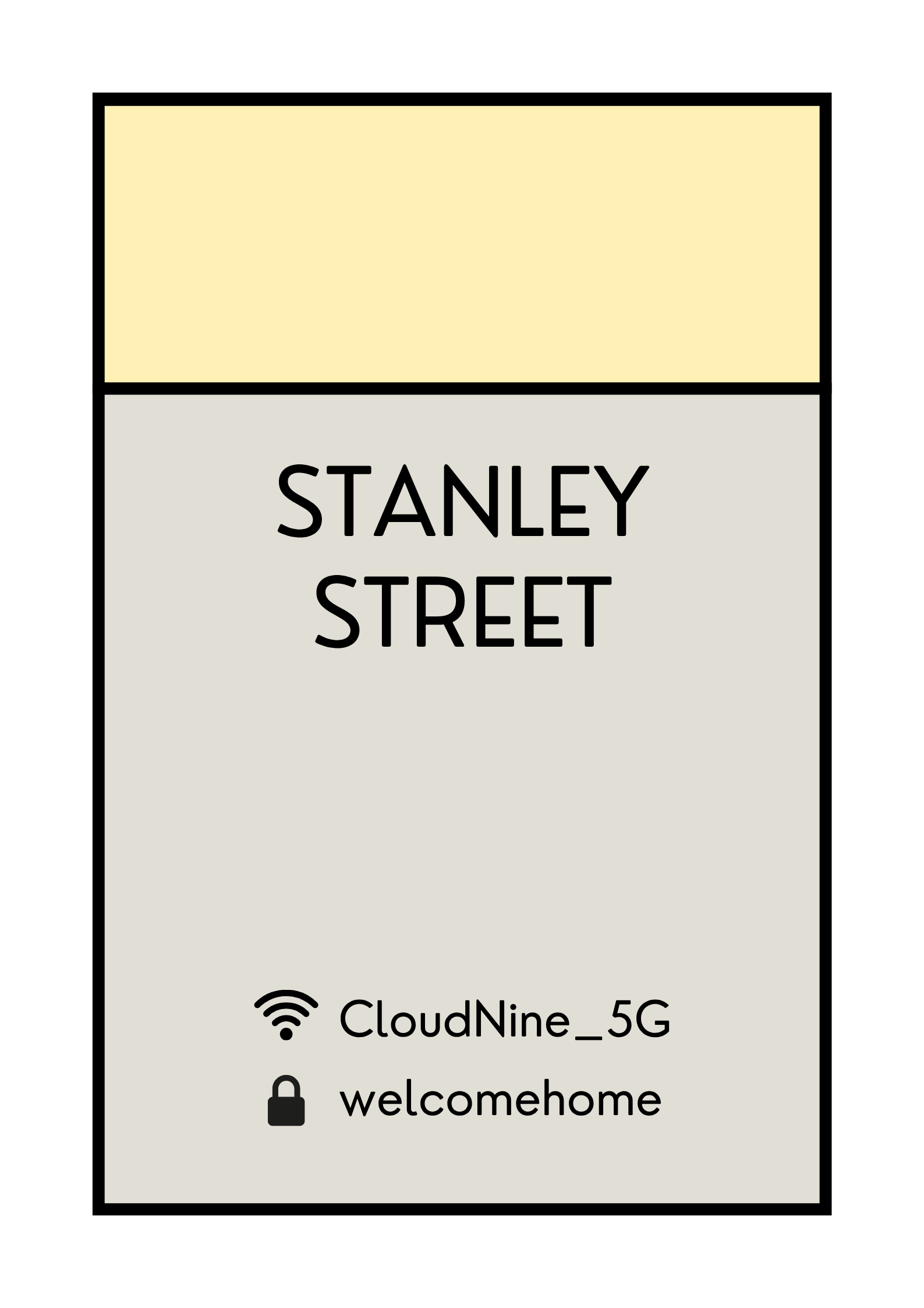 CUSTOM WIFI ADDRESS ART