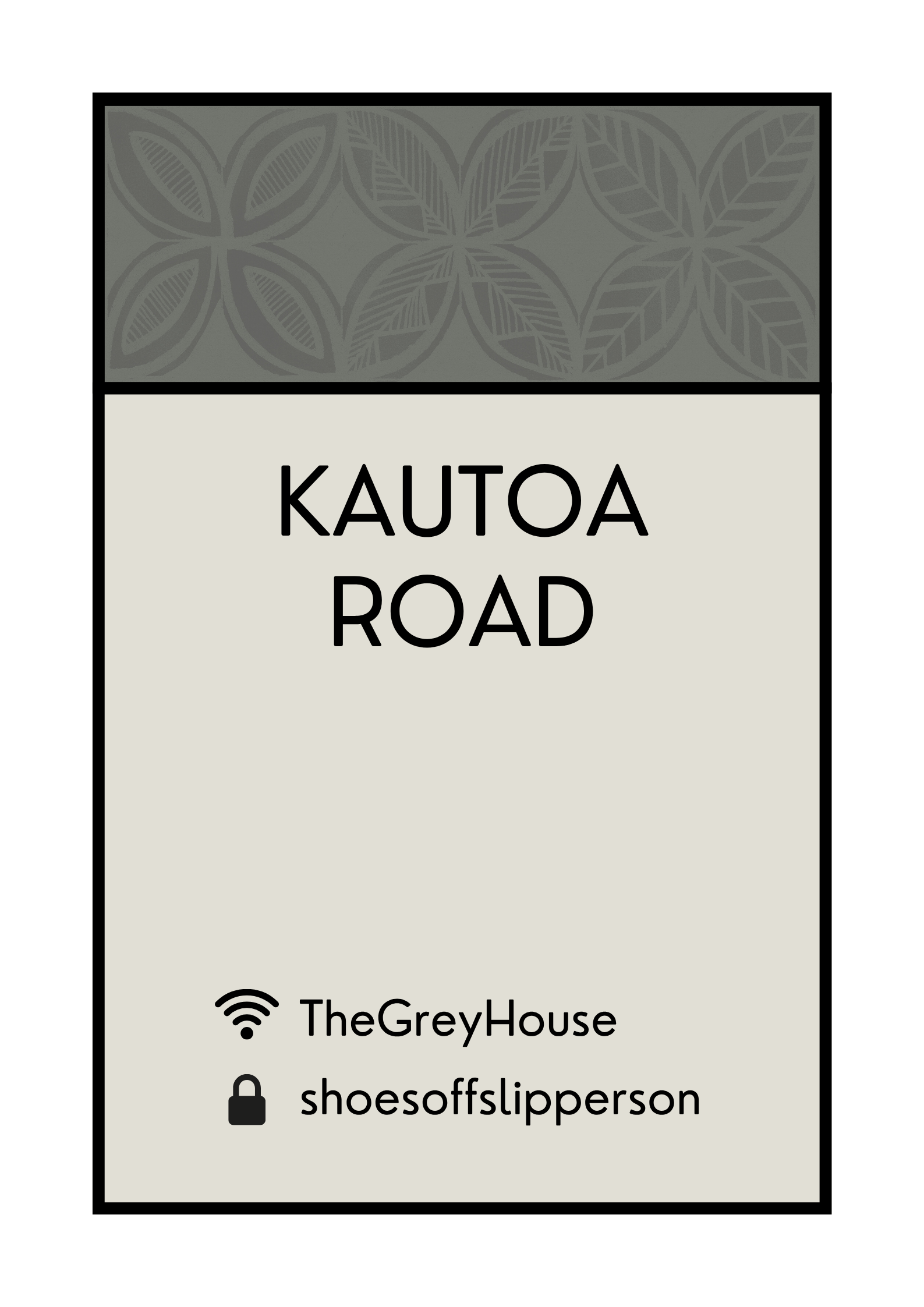 CUSTOM WIFI ADDRESS ART