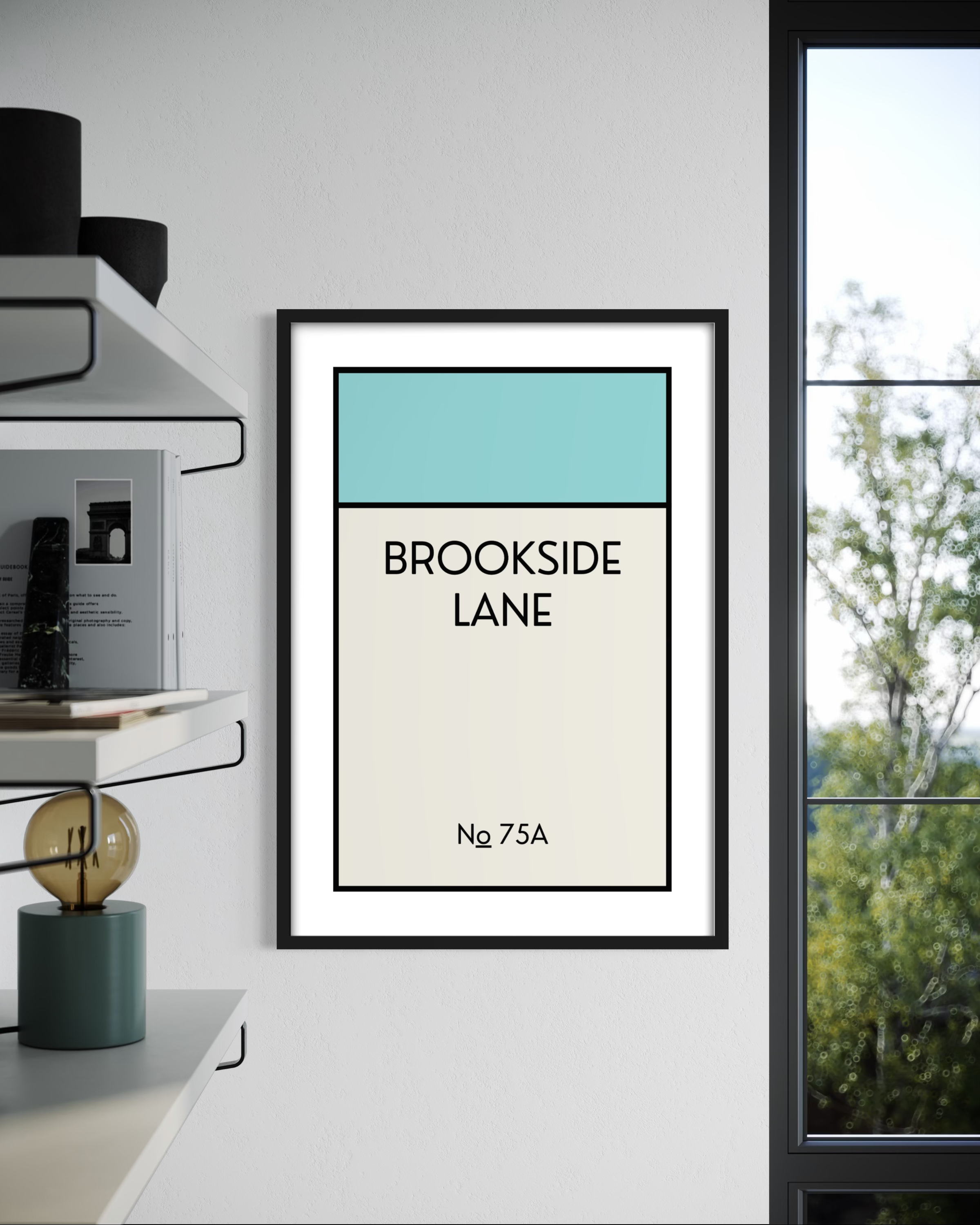 CUSTOM ADDRESS ART - CLASSIC