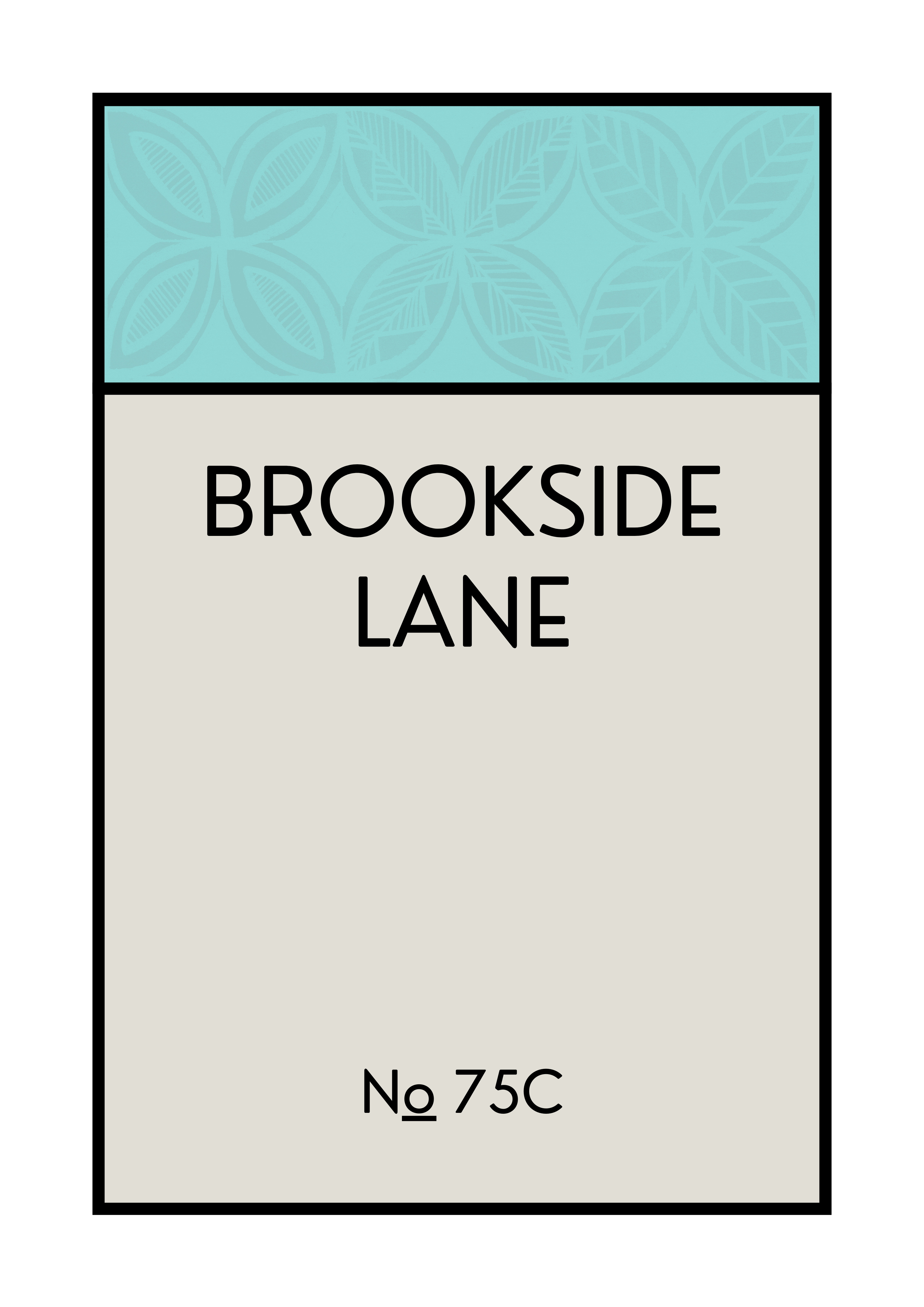 CUSTOM ADDRESS ART