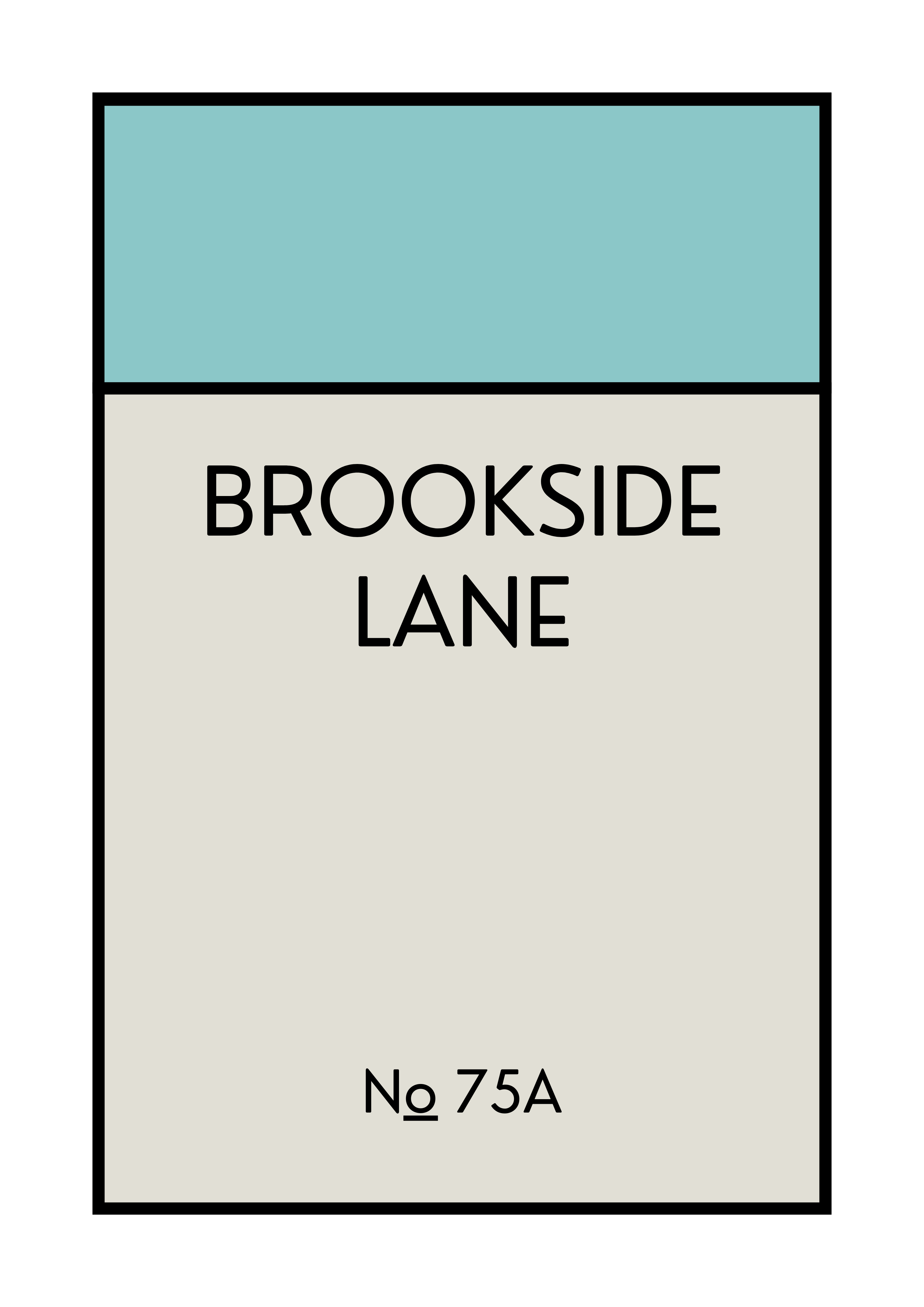 CUSTOM ADDRESS ART