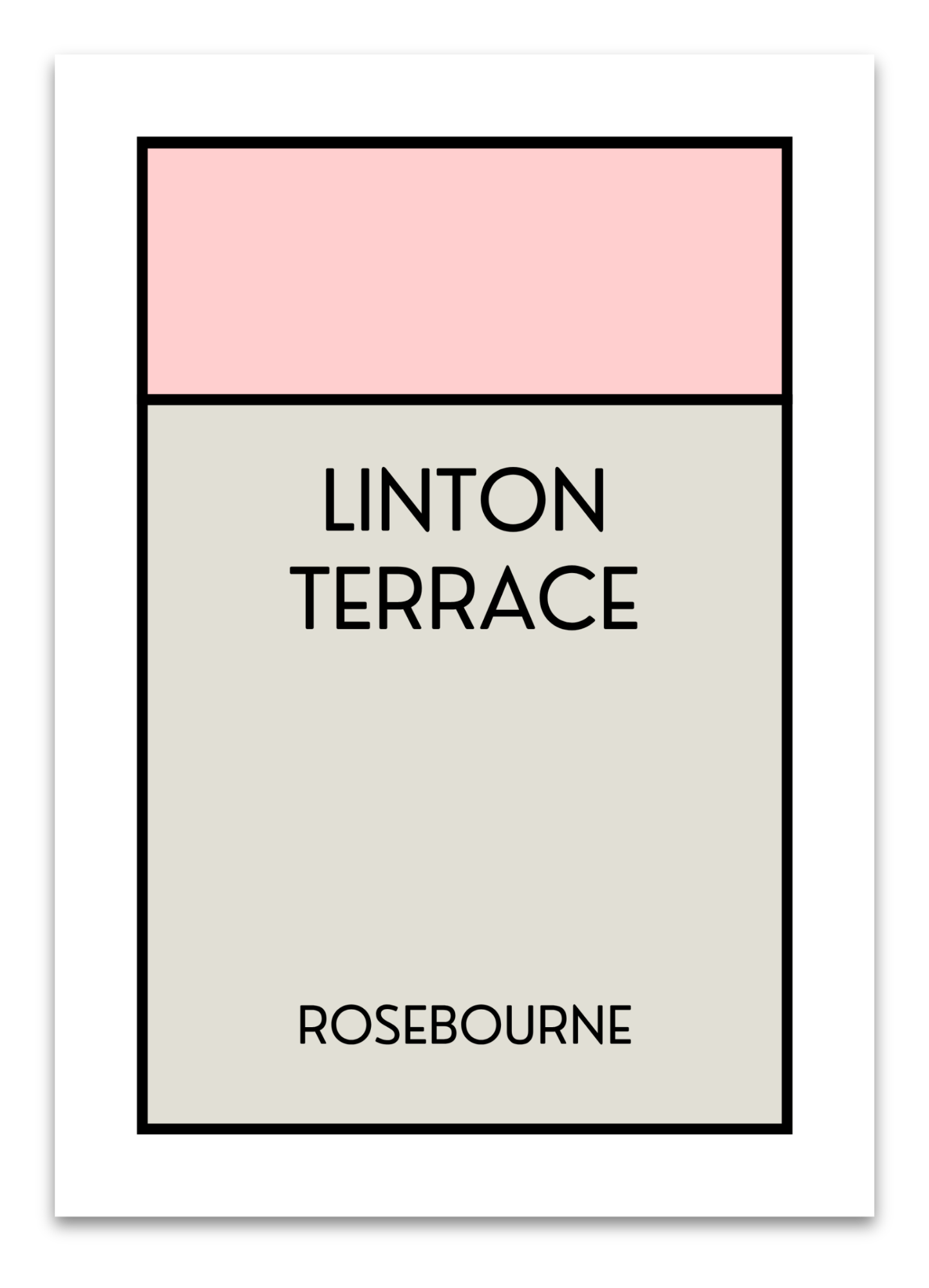 CUSTOM ADDRESS ART